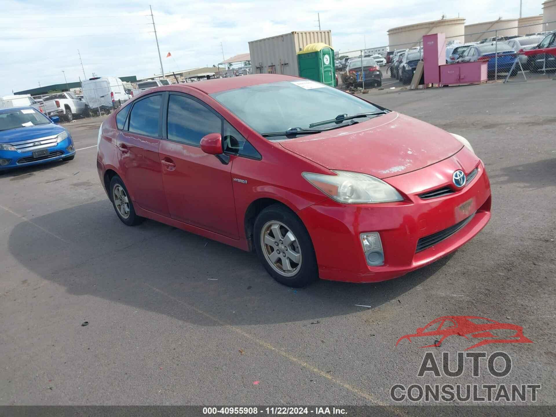 TOYOTA PRIUS 2010 - JTDKN3DUXA1093260