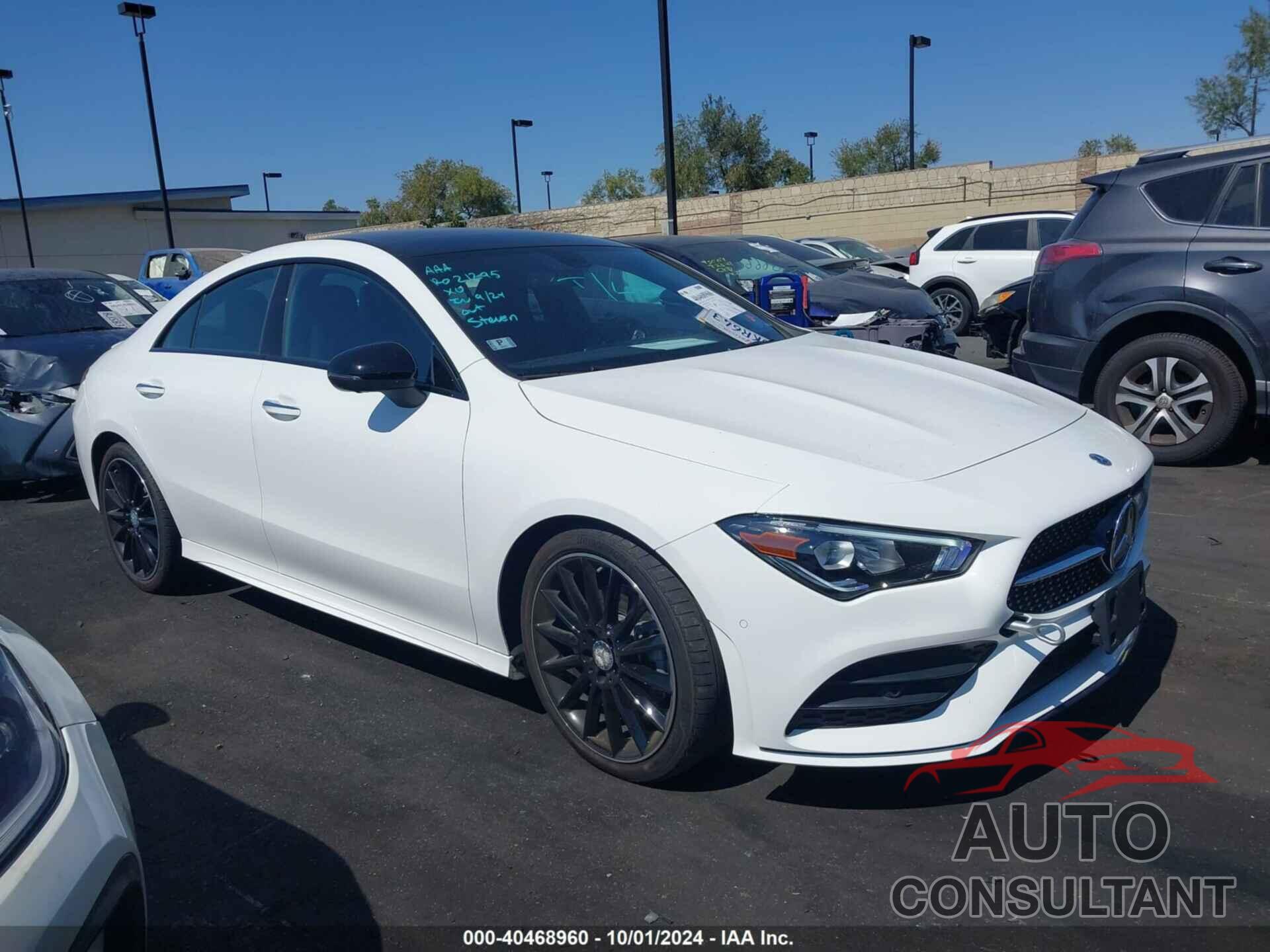 MERCEDES-BENZ CLA 250 COUPE 2023 - W1K5J4GB5PN386225