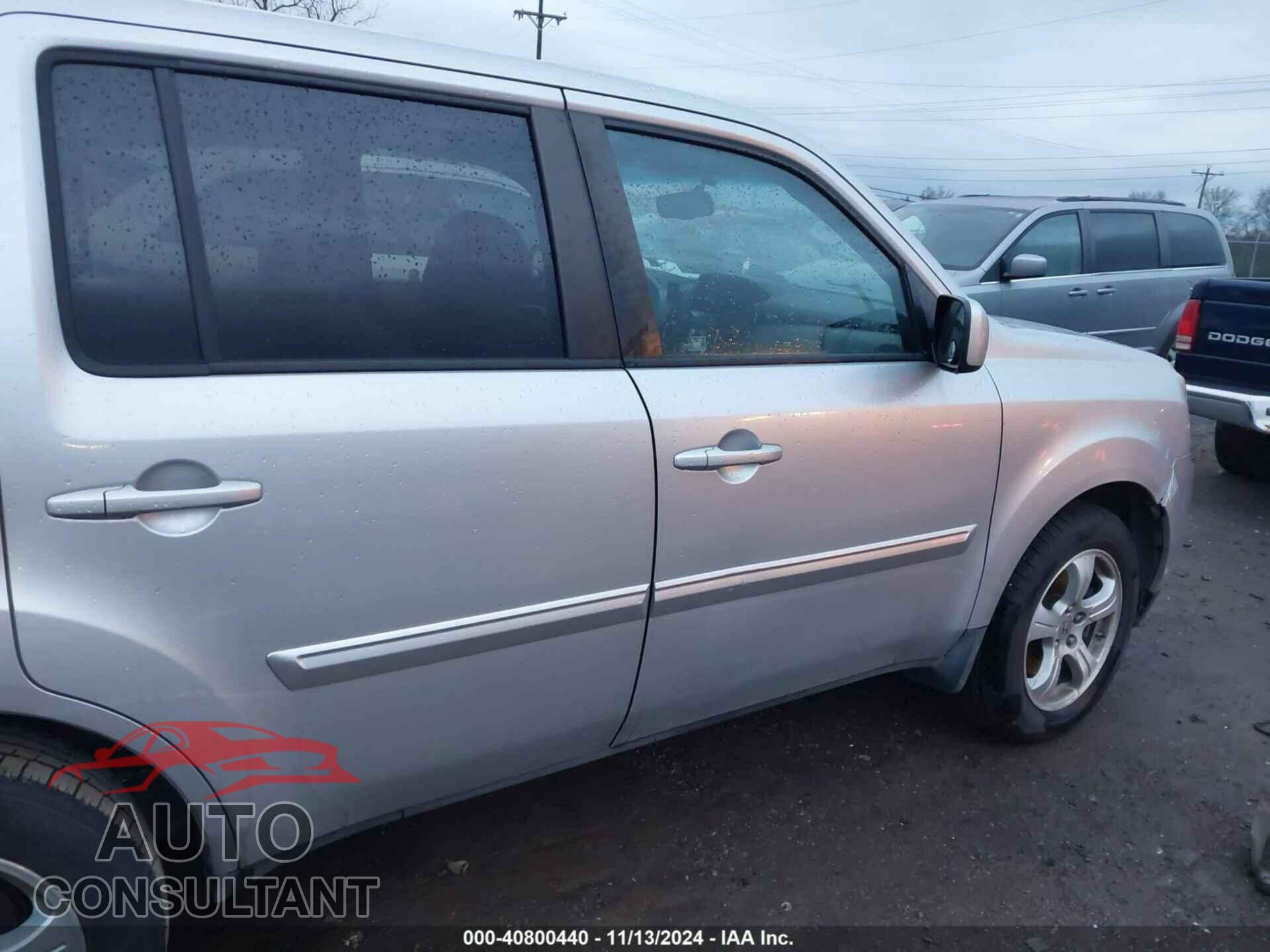 HONDA PILOT 2012 - 5FNYF3H57CB029438