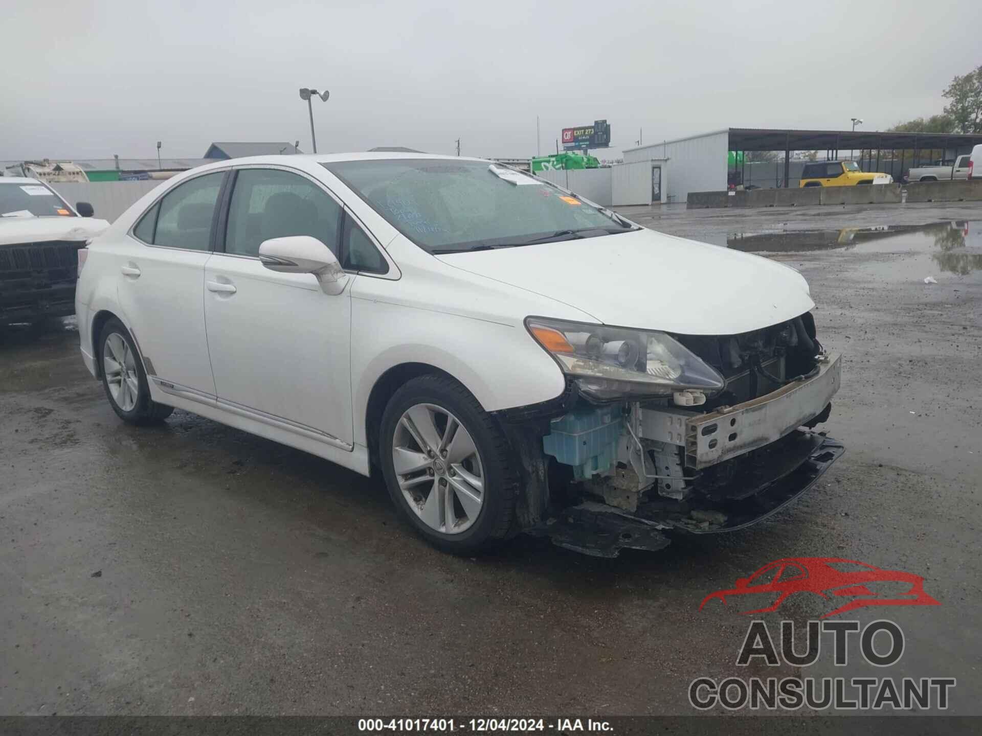 LEXUS HS 250H 2010 - JTHBB1BA6A2028677