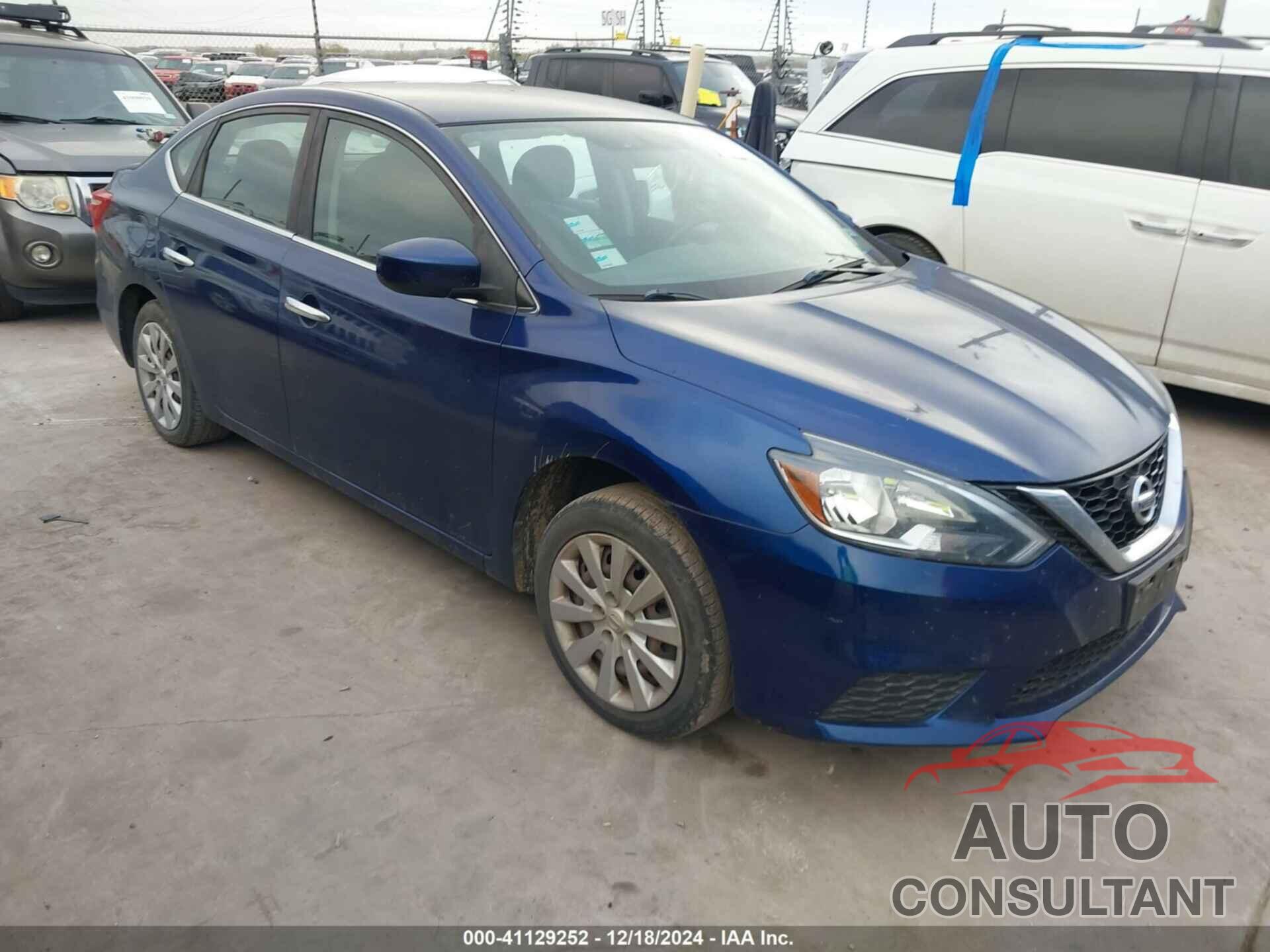 NISSAN SENTRA 2019 - 3N1AB7AP1KY327778