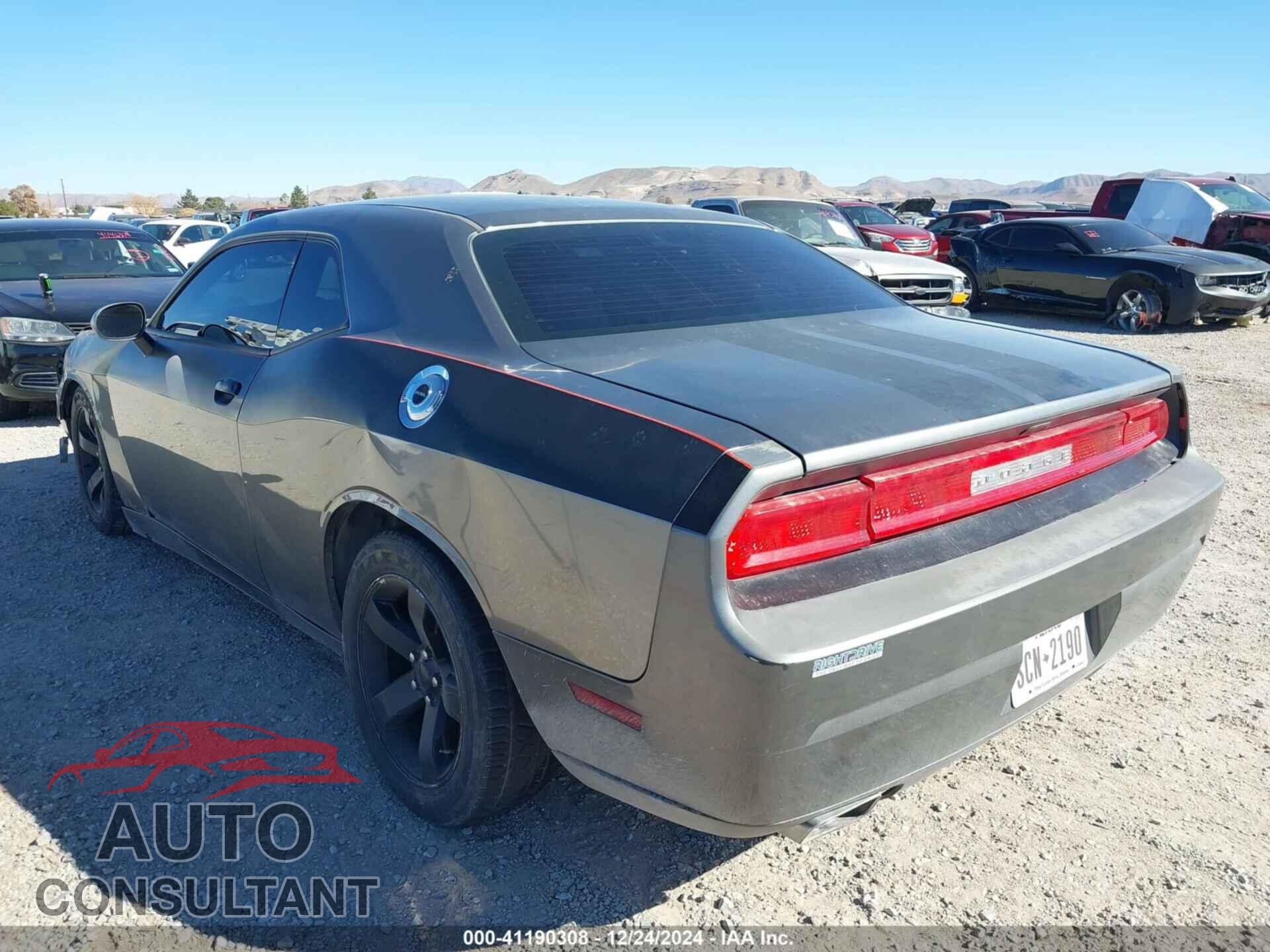 DODGE CHALLENGER 2012 - 2C3CDYAG0CH234039