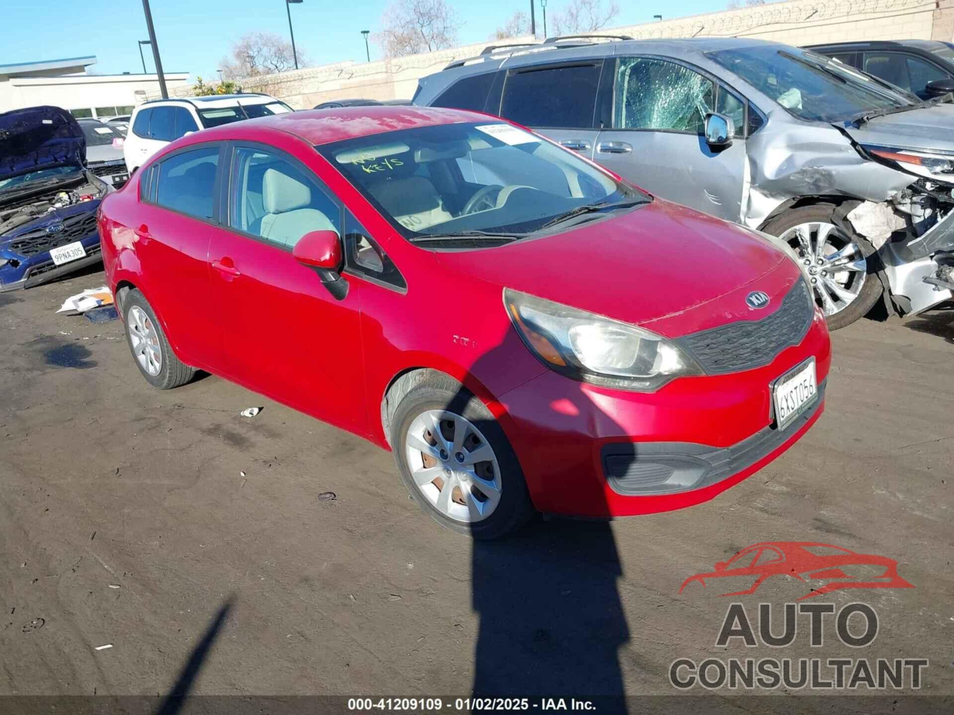 KIA RIO 2013 - KNADM4A35D6184664