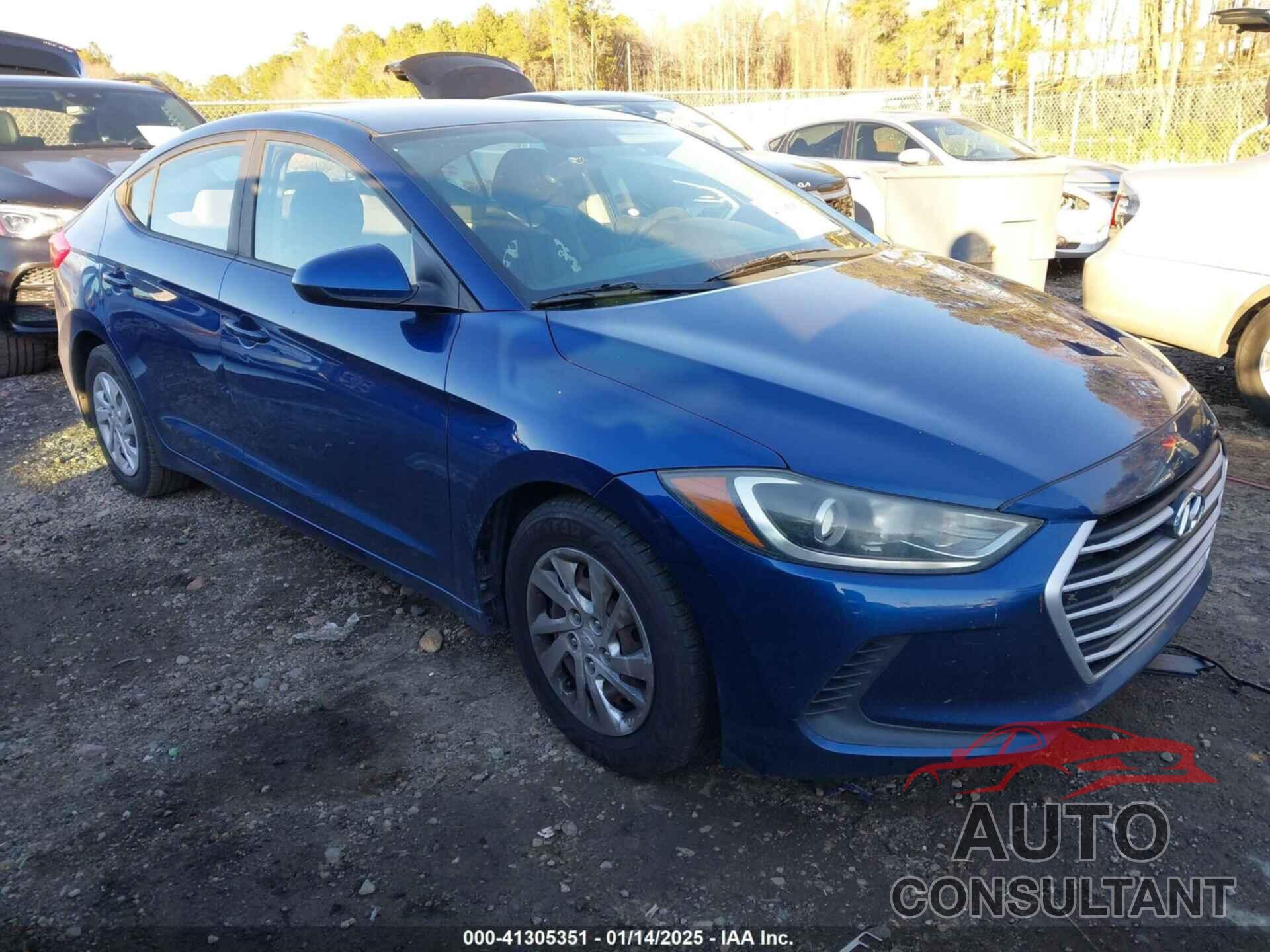 HYUNDAI ELANTRA 2017 - 5NPD74LF8HH129476