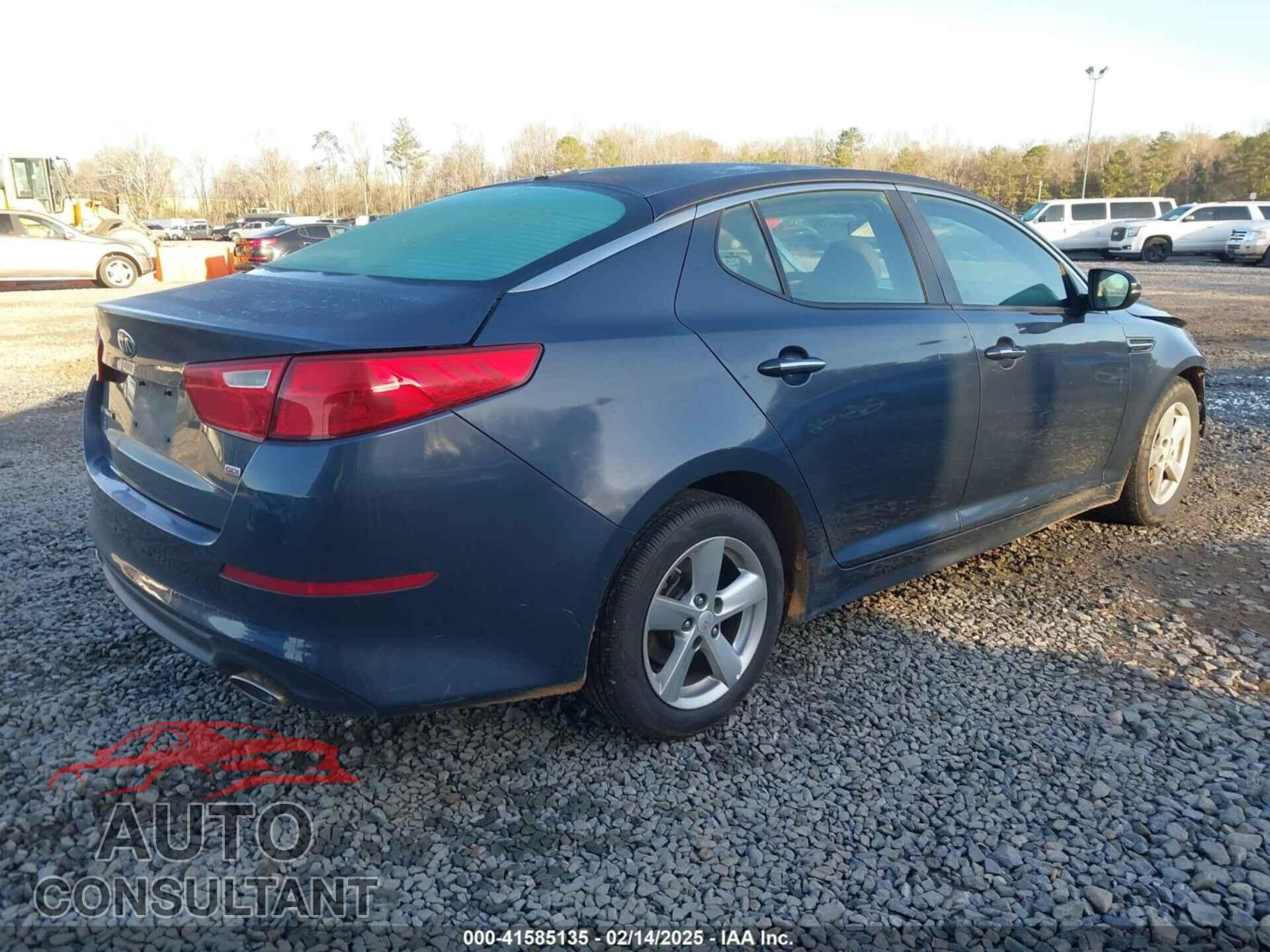 KIA OPTIMA 2015 - KNAGM4A76F5536174