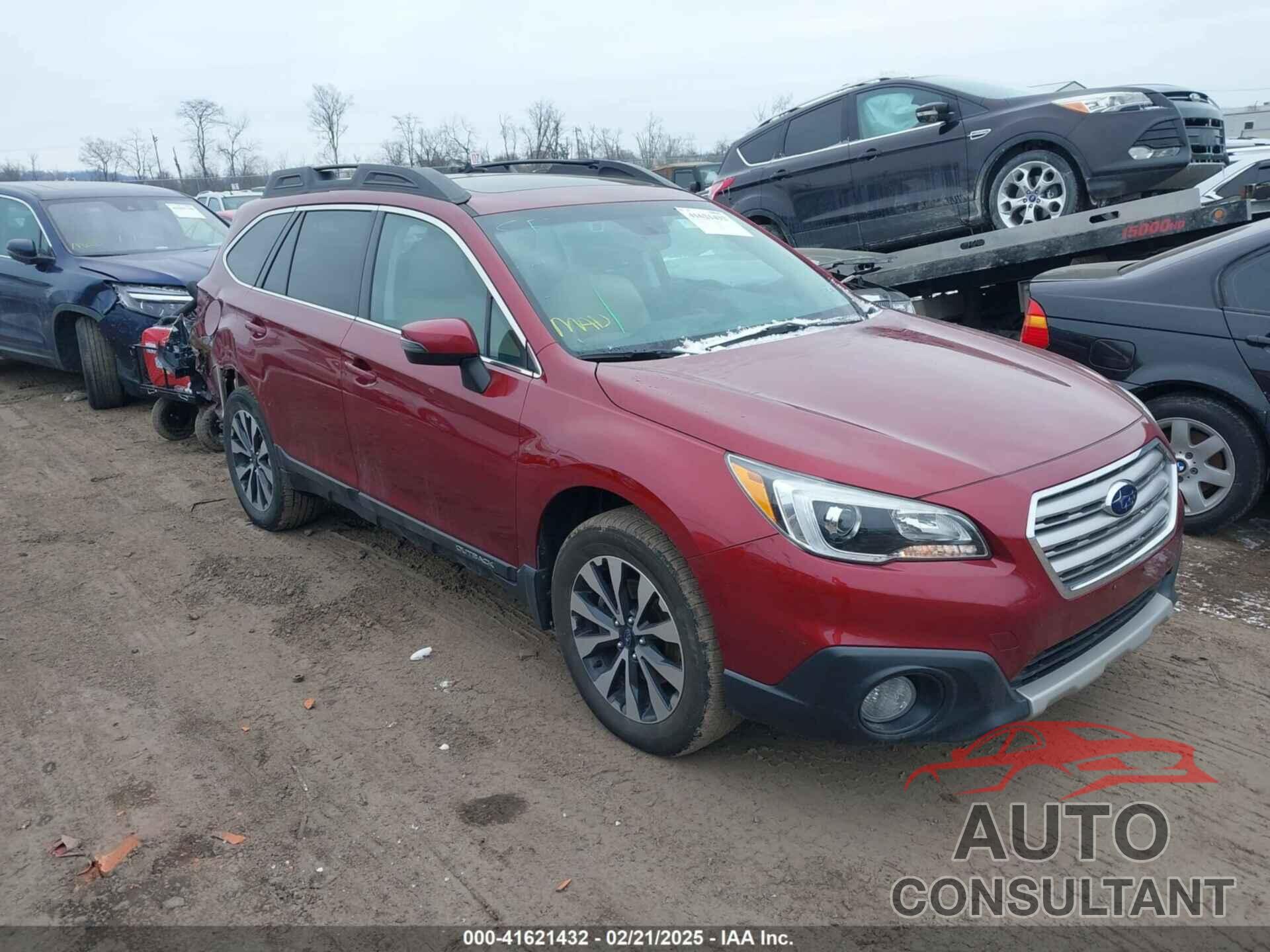 SUBARU OUTBACK 2016 - 4S4BSBNC6G3267519