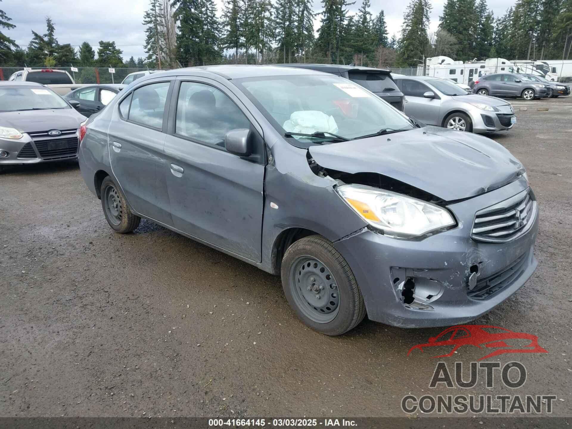 MITSUBISHI MIRAGE G4 2017 - ML32F3FJ5HHF14440
