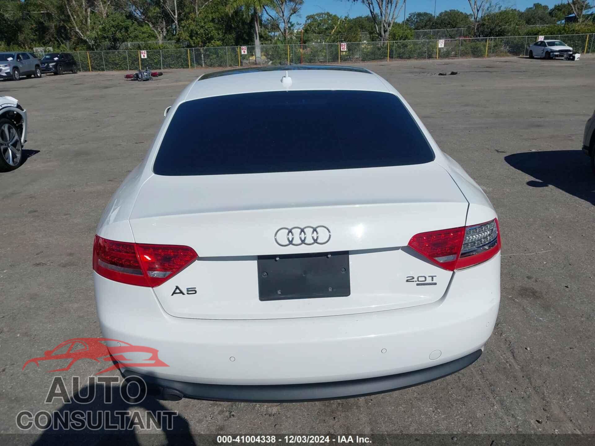 AUDI A5 2012 - WAULFAFR5CA045471