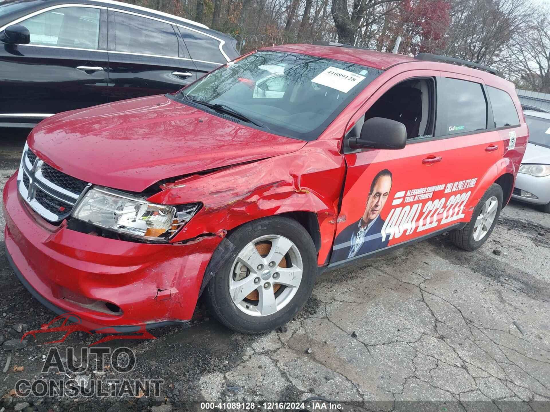 DODGE JOURNEY 2017 - 3C4PDCAB6HT557157