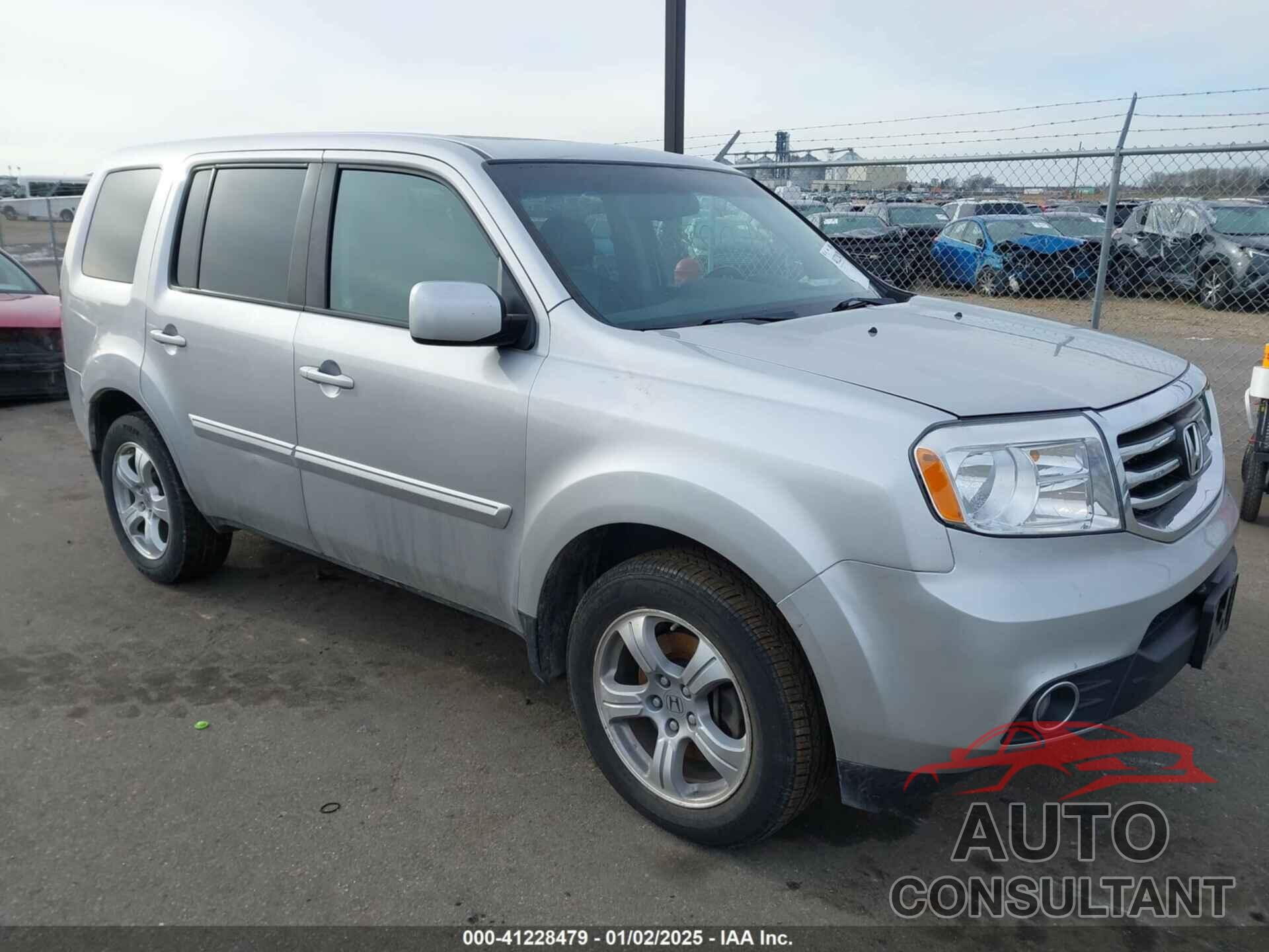 HONDA PILOT 2012 - 5FNYF4H55CB070253