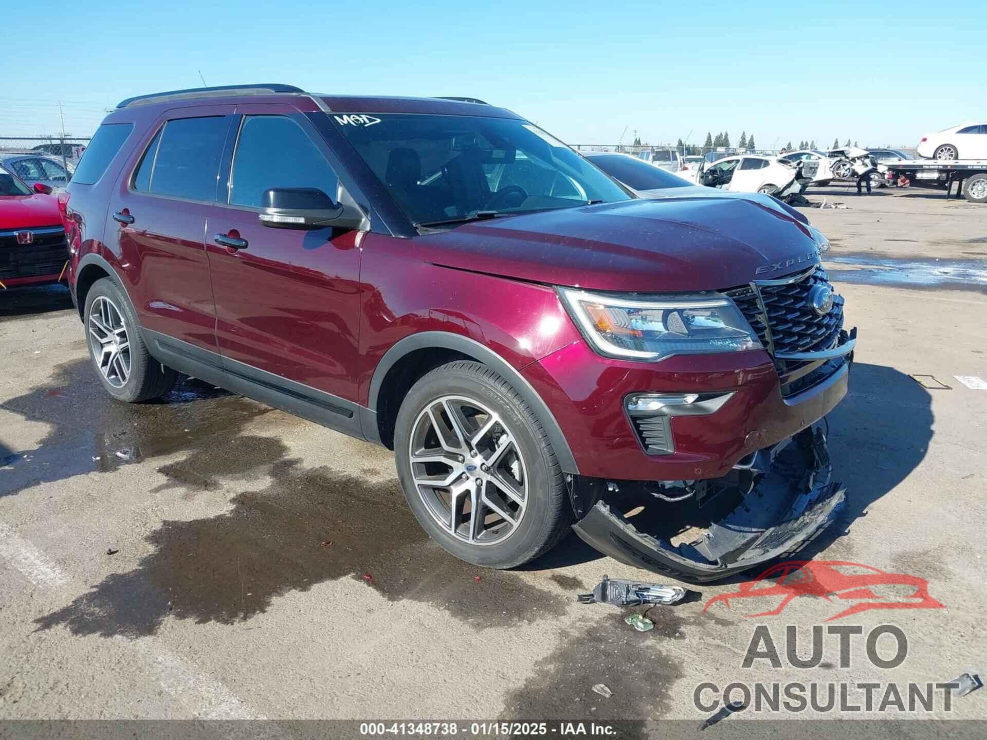 FORD EXPLORER 2018 - 1FM5K8GT4JGA36373