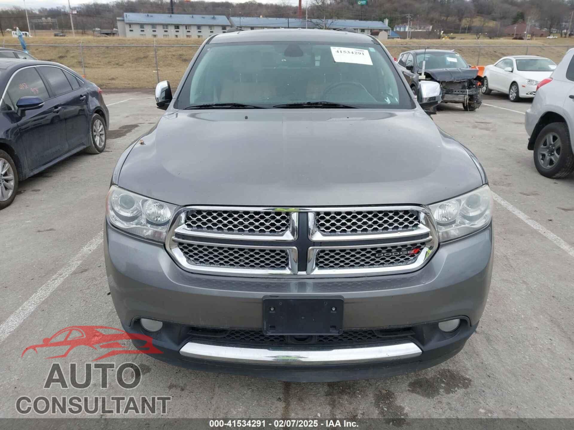 DODGE DURANGO 2012 - 1C4RDJEG2CC337960