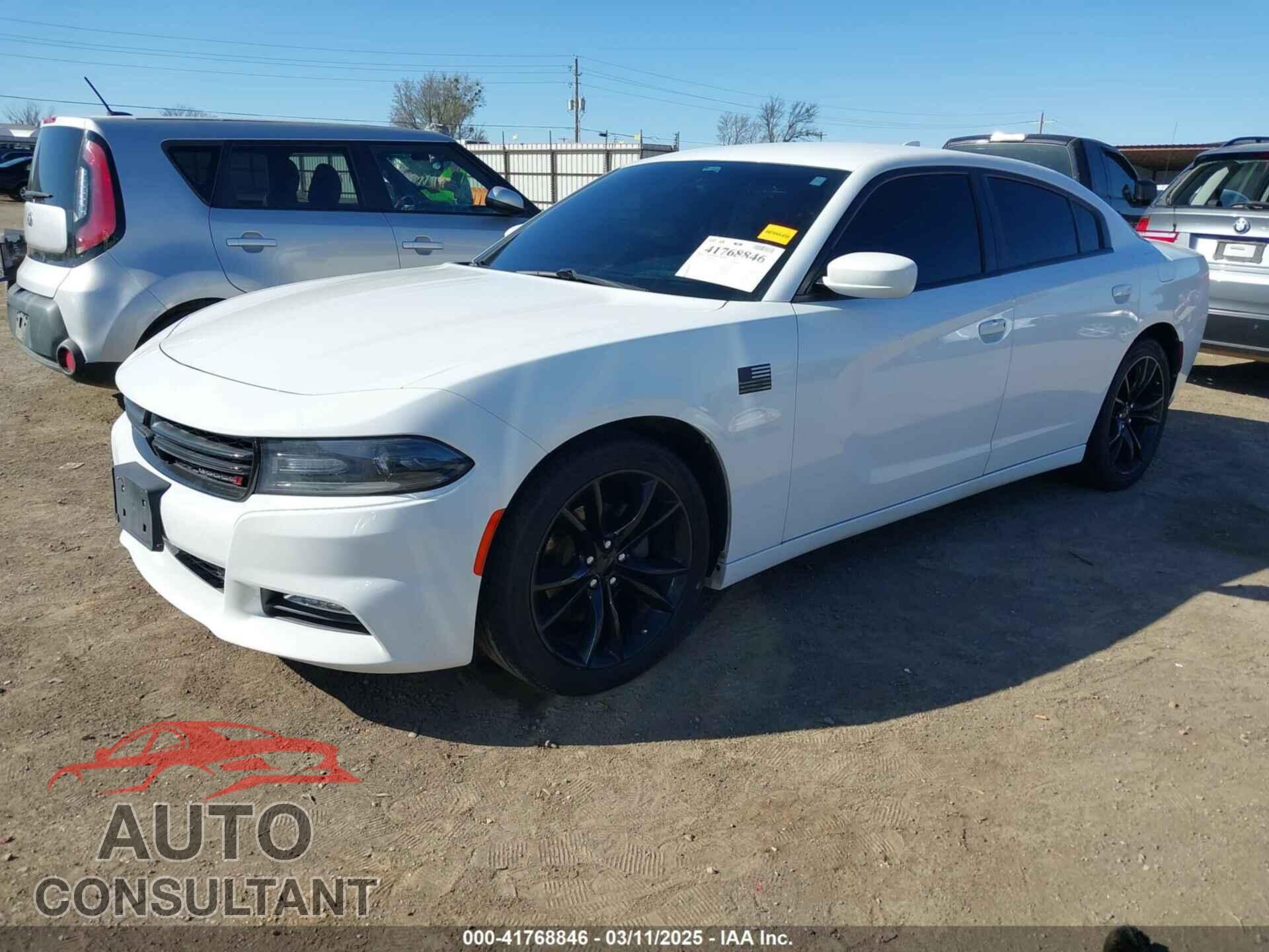 DODGE CHARGER 2016 - 2C3CDXHG3GH326493