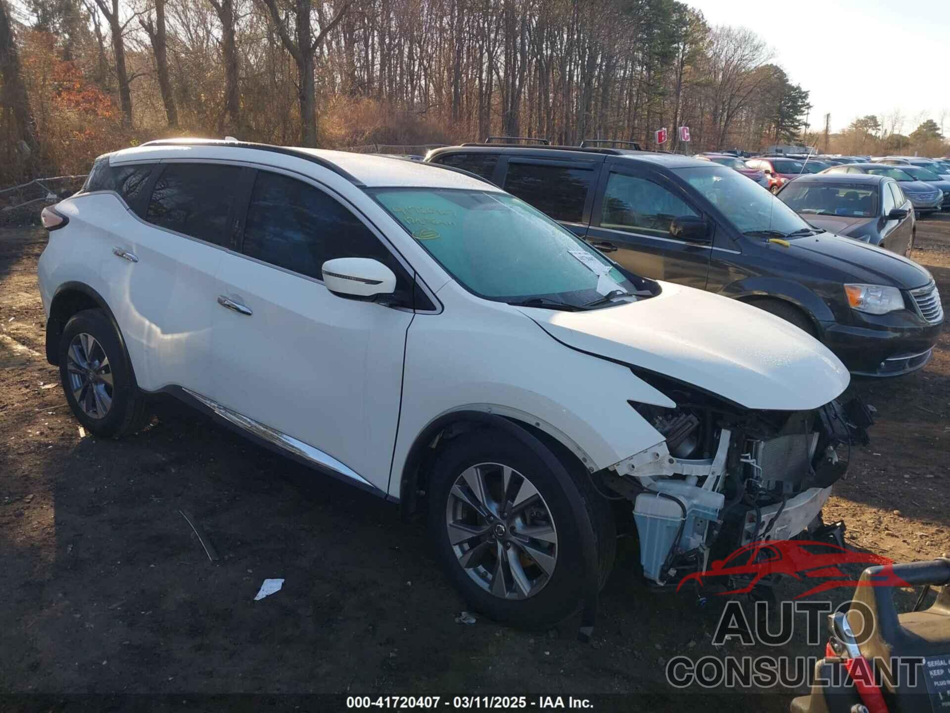 NISSAN MURANO 2017 - 5N1AZ2MH8HN178786