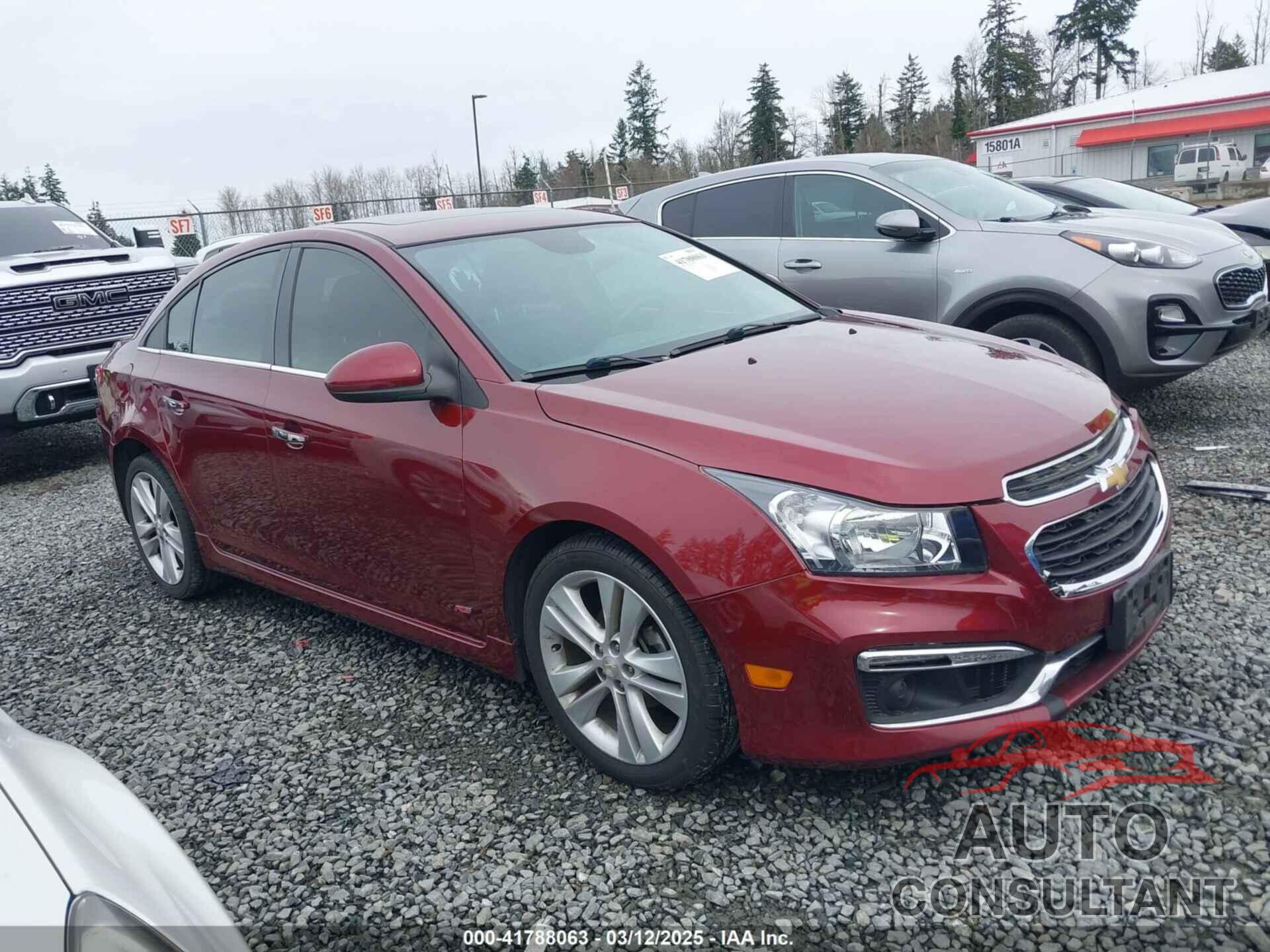 CHEVROLET CRUZE 2015 - 1G1PG5SB4F7133570
