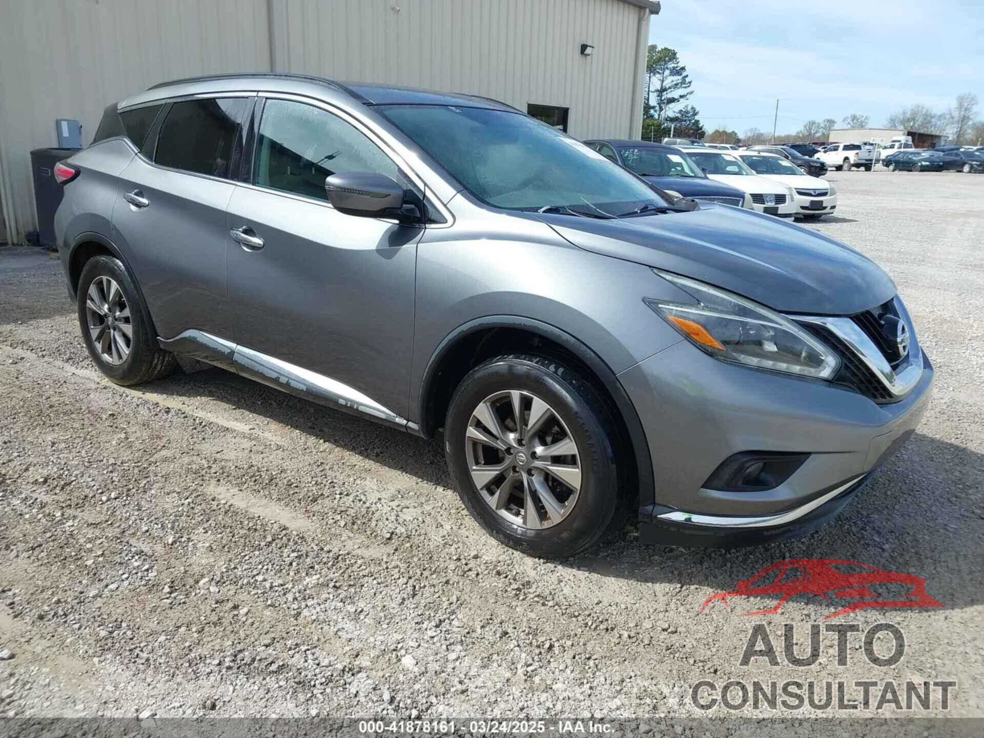 NISSAN MURANO 2018 - 5N1AZ2MG1JN115722
