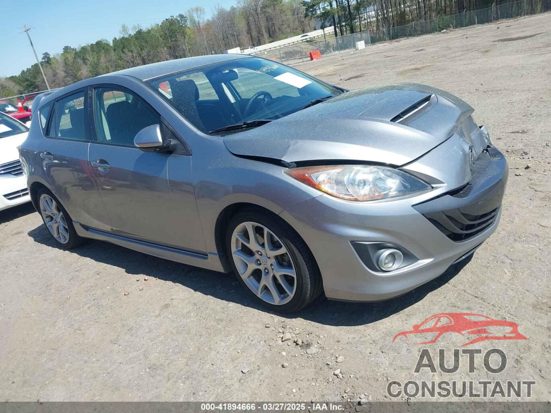 MAZDA MAZDASPEED3 2012 - JM1BL1L37C1503518
