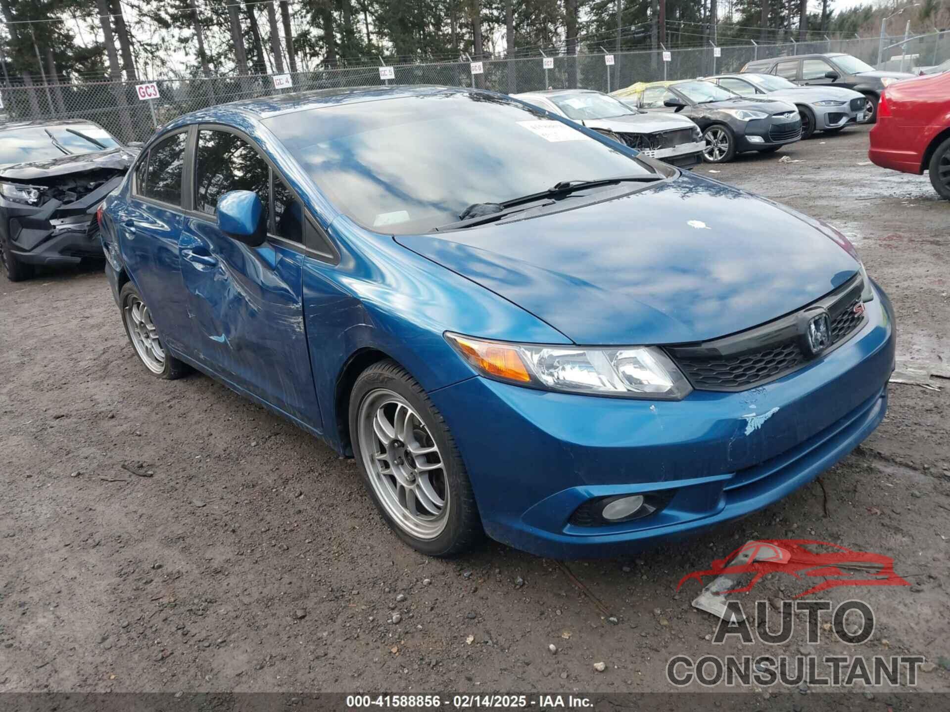 HONDA CIVIC 2012 - 2HGFB6E50CH705345