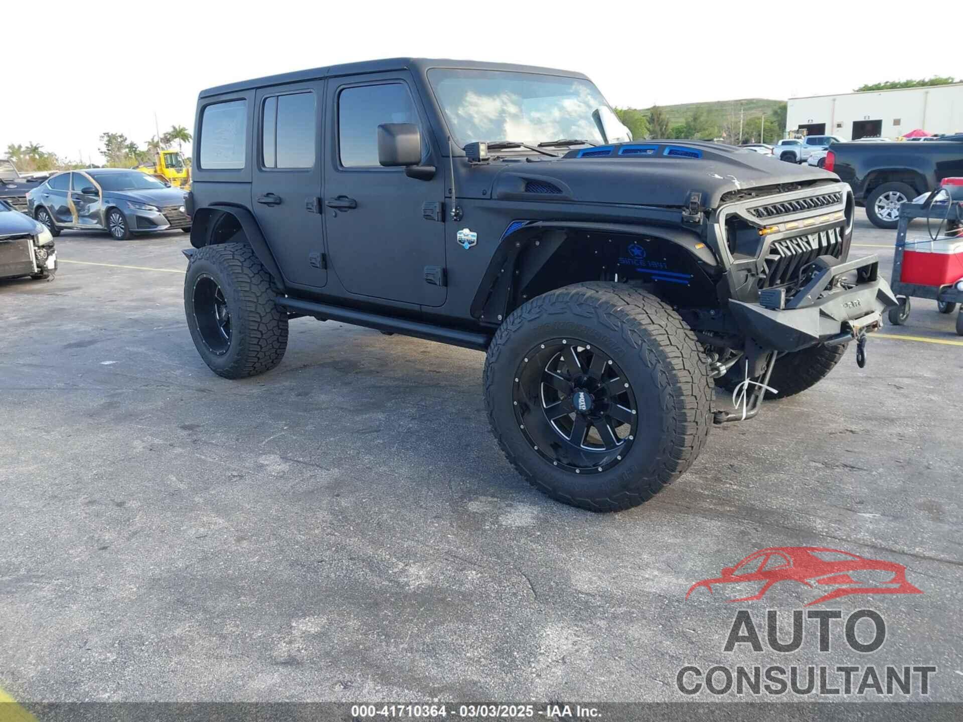 JEEP WRANGLER UNLIMITED 2018 - 1C4HJXDG2JW228483