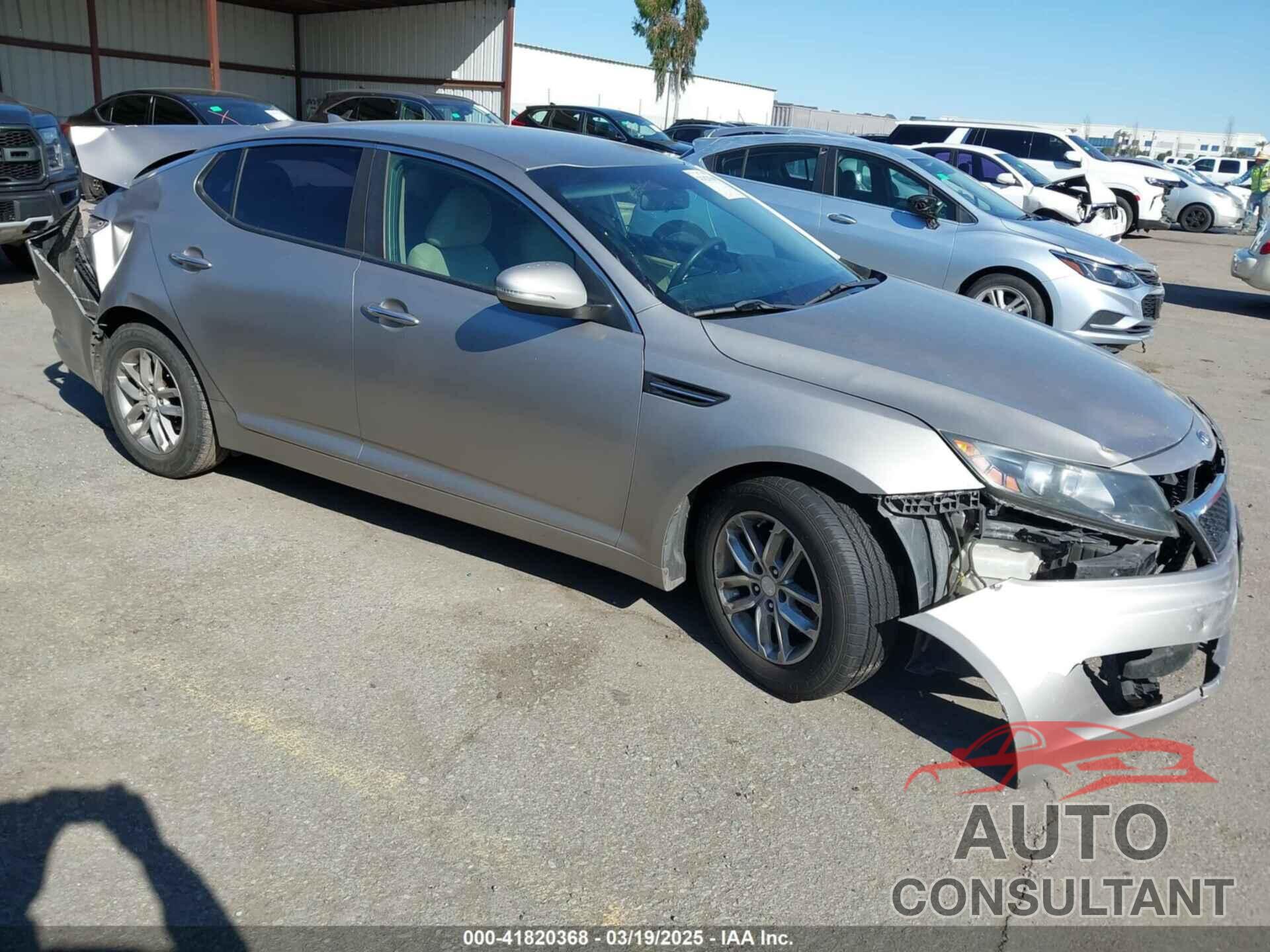 KIA OPTIMA 2012 - 5XXGM4A71CG034263
