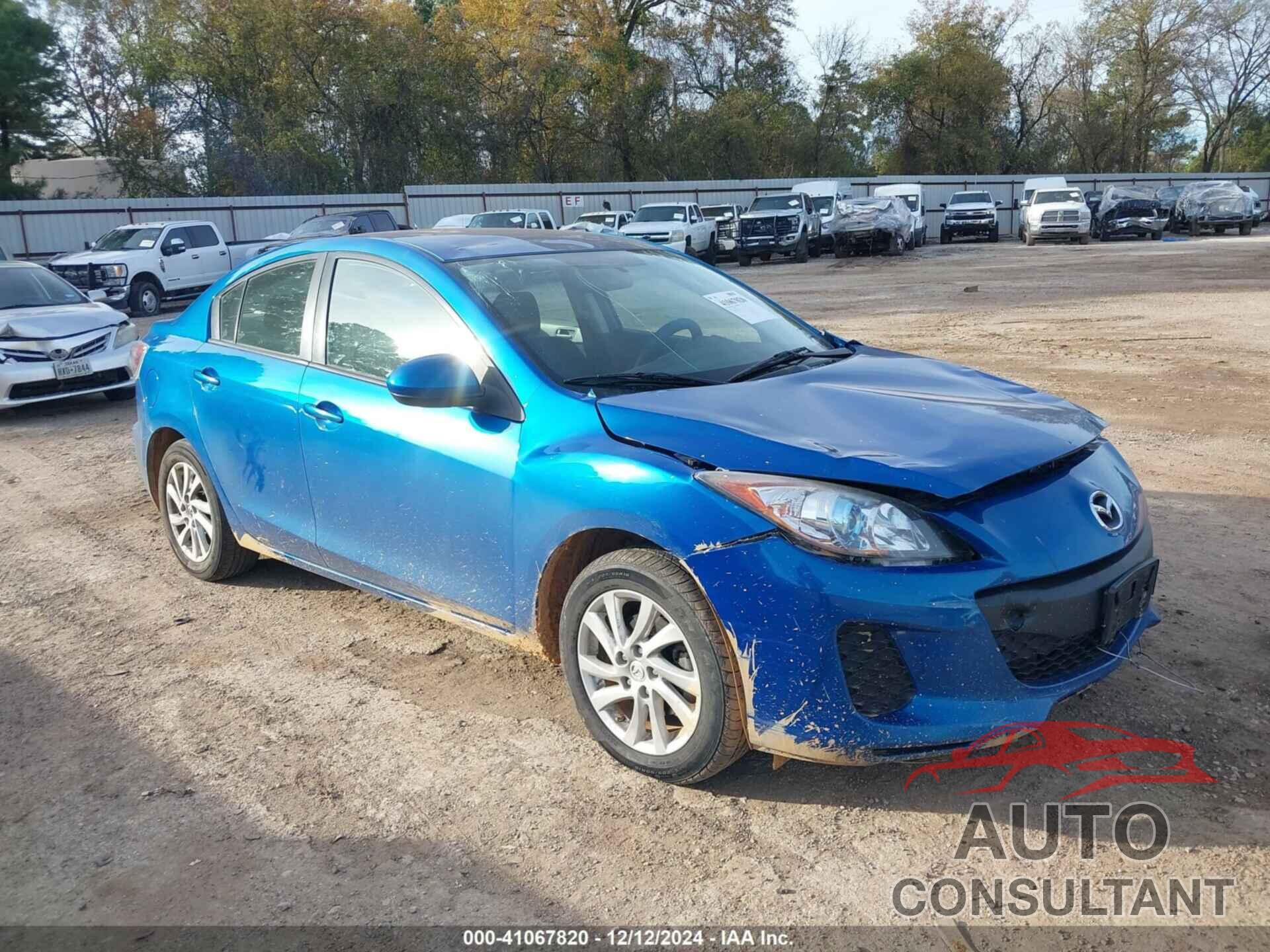 MAZDA MAZDA3 2012 - JM1BL1V73C1695116