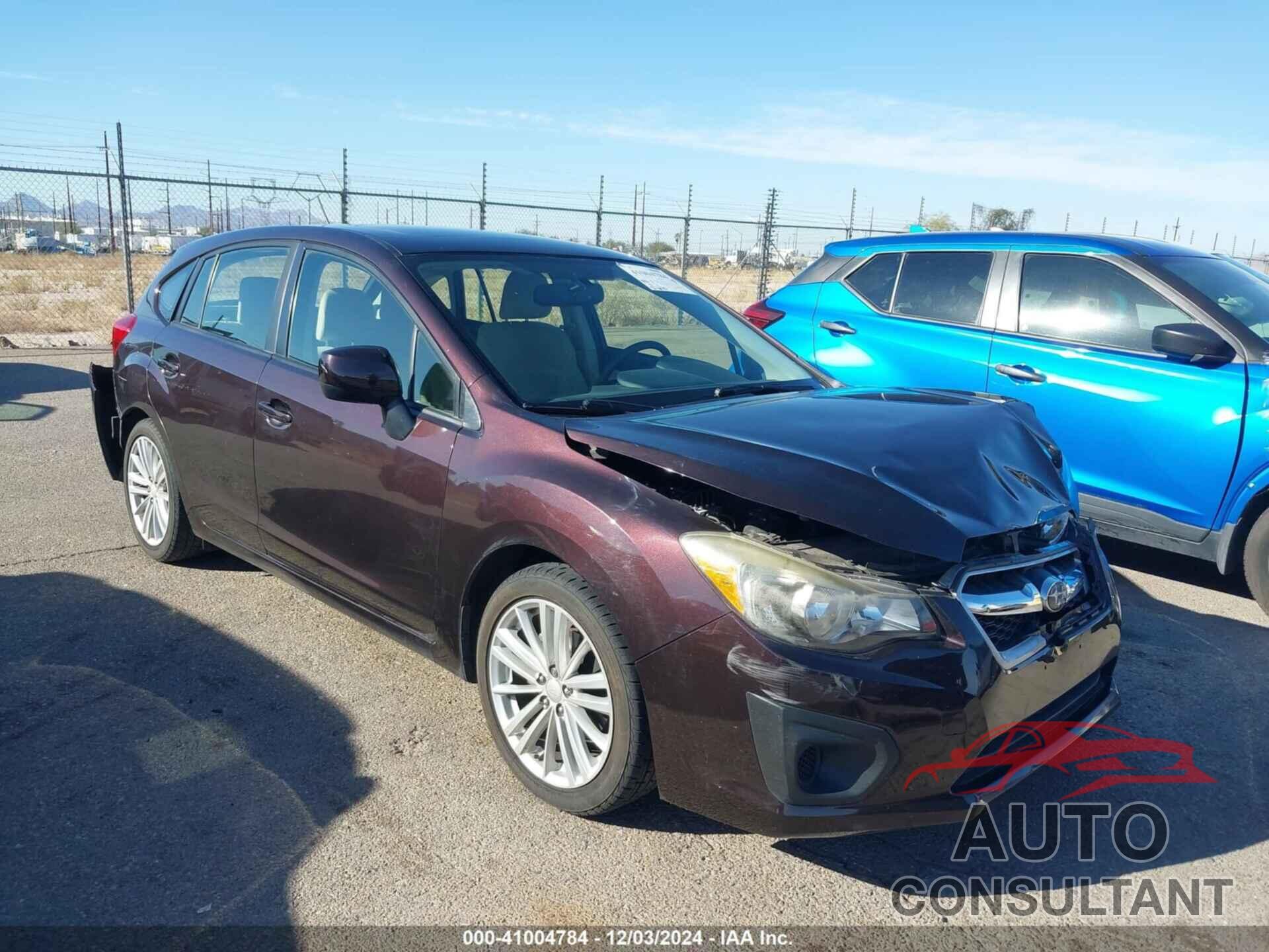 SUBARU IMPREZA 2013 - JF1GPAD68DH819494