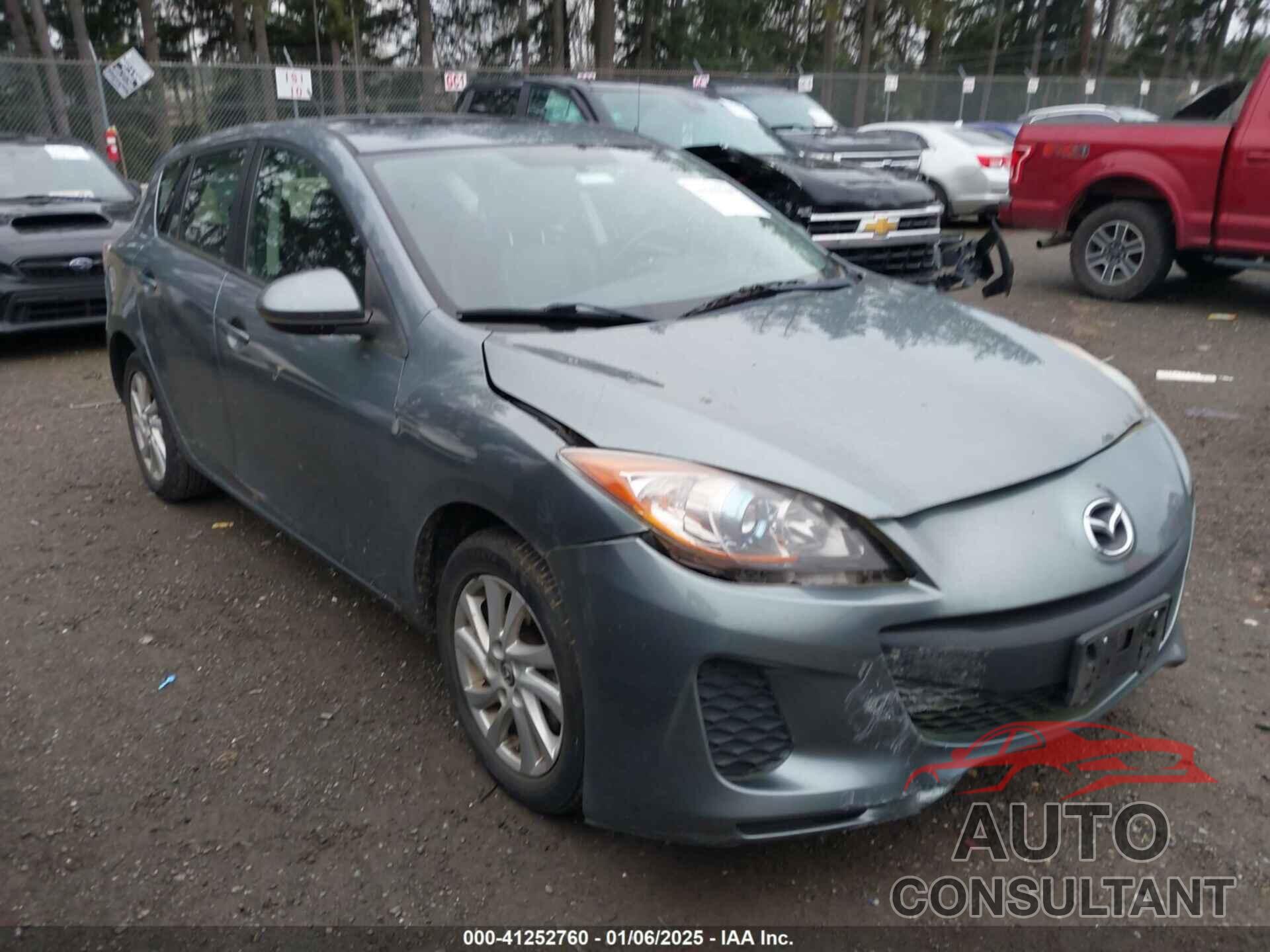 MAZDA MAZDA3 2013 - JM1BL1MP8D1799023
