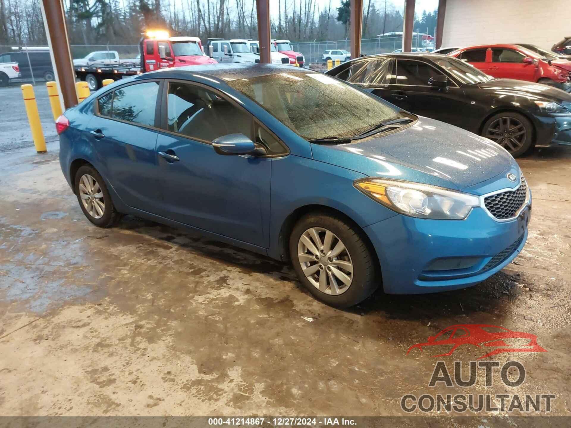 KIA FORTE 2014 - KNAFX4A61E5164154