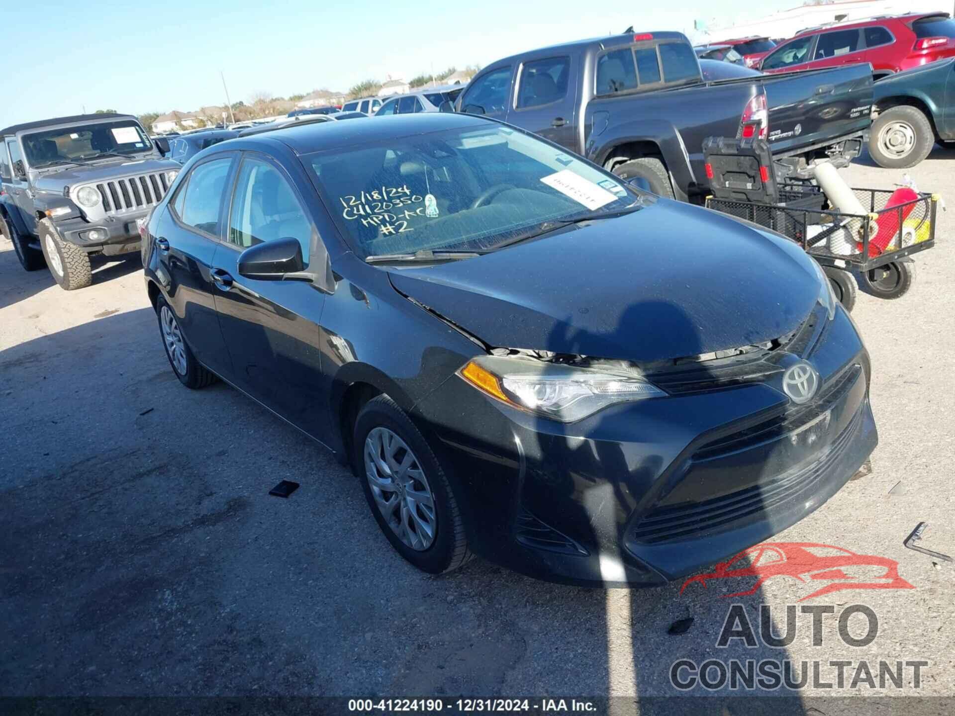 TOYOTA COROLLA 2017 - 5YFBURHE5HP643544