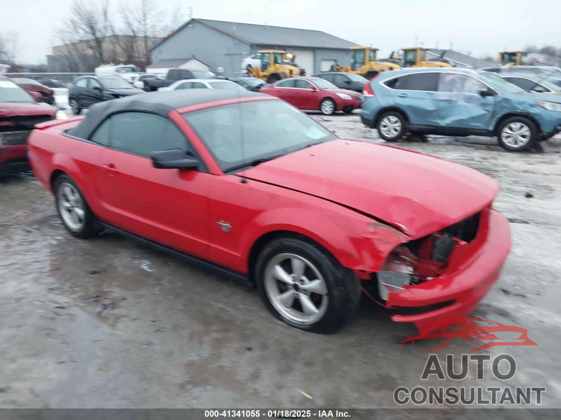 FORD MUSTANG 2009 - 1ZVHT84N195118747