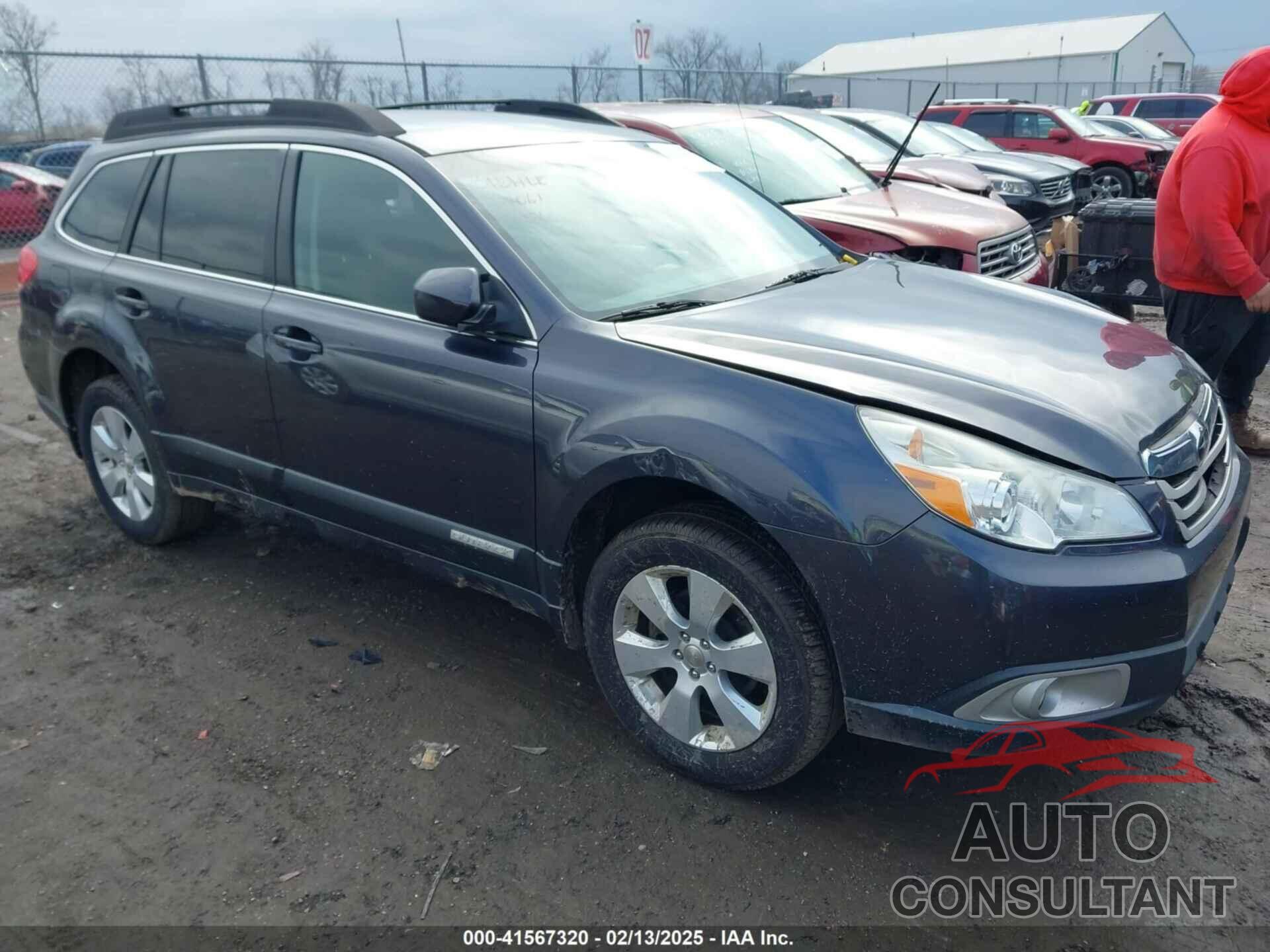 SUBARU OUTBACK 2012 - 4S4BRCAC9C3256435