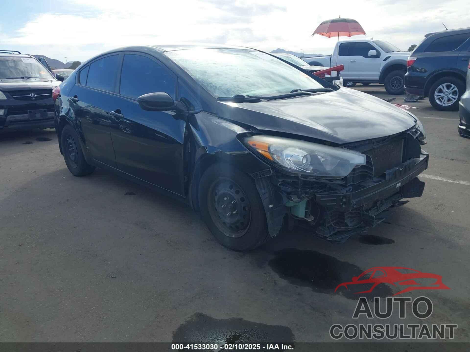 KIA FORTE 2016 - KNAFK4A64G5461128