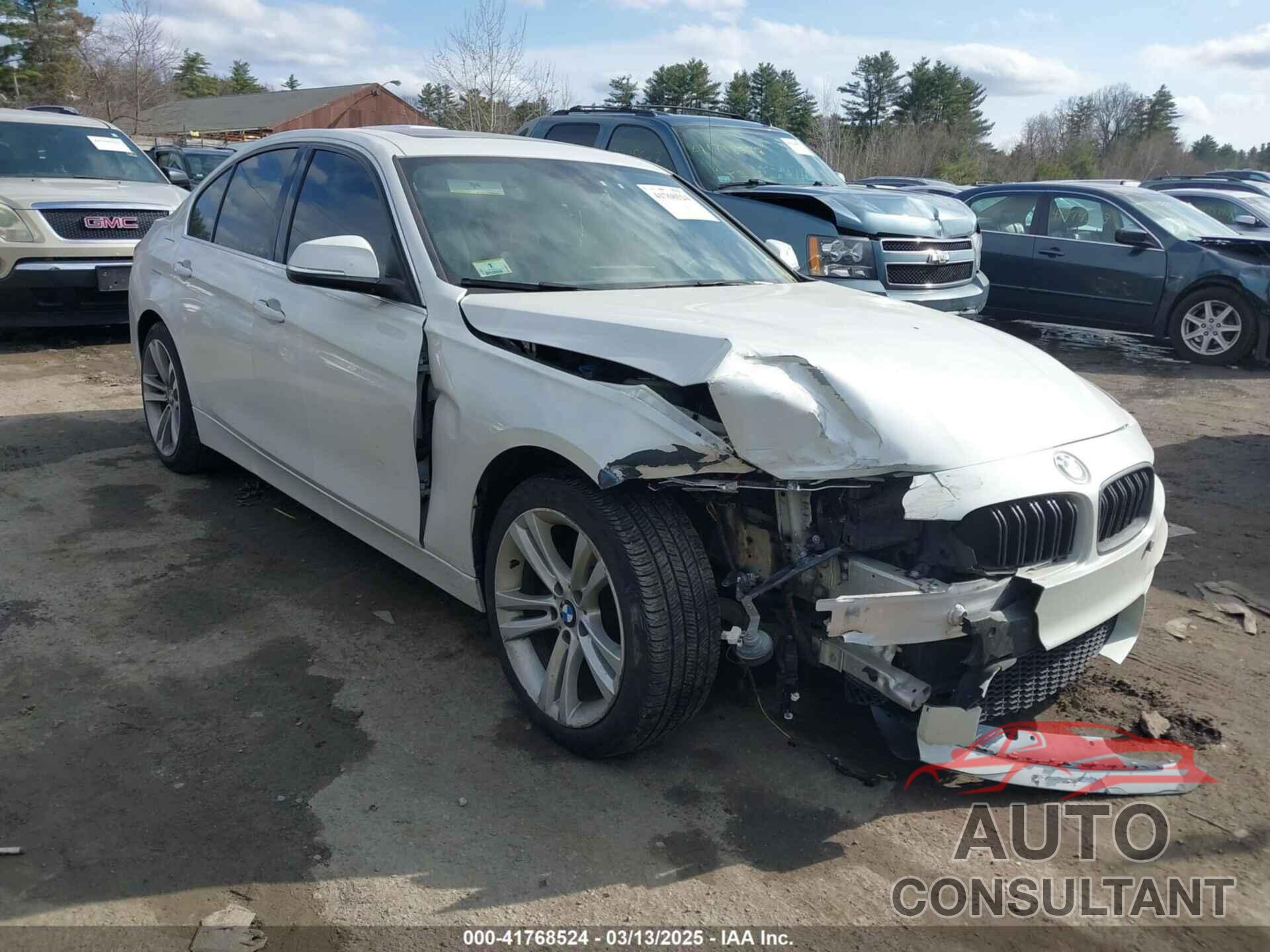 BMW 330I 2017 - WBA8D9G34HNU61953