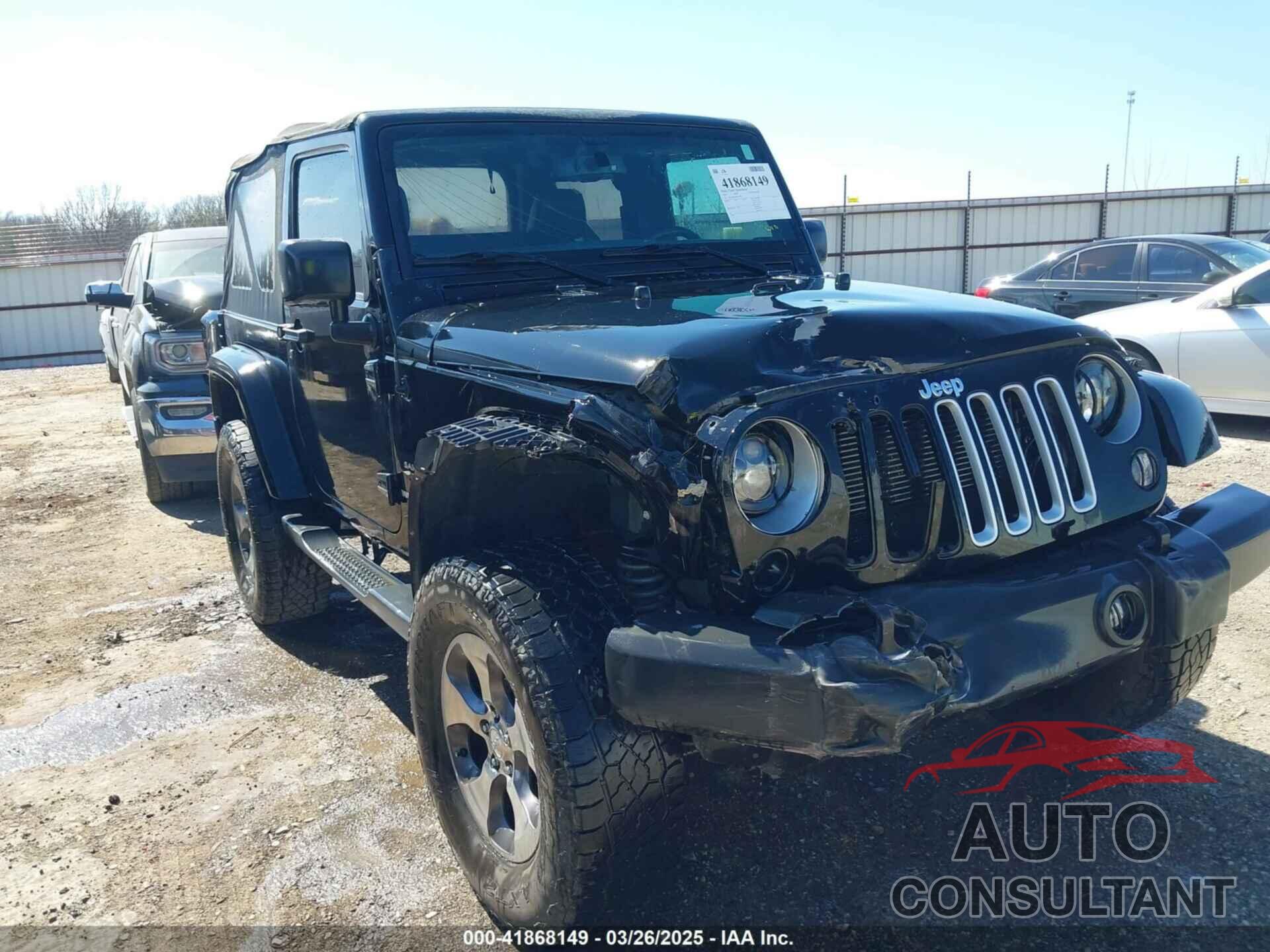 JEEP WRANGLER 2016 - 1C4AJWBG0GL174481