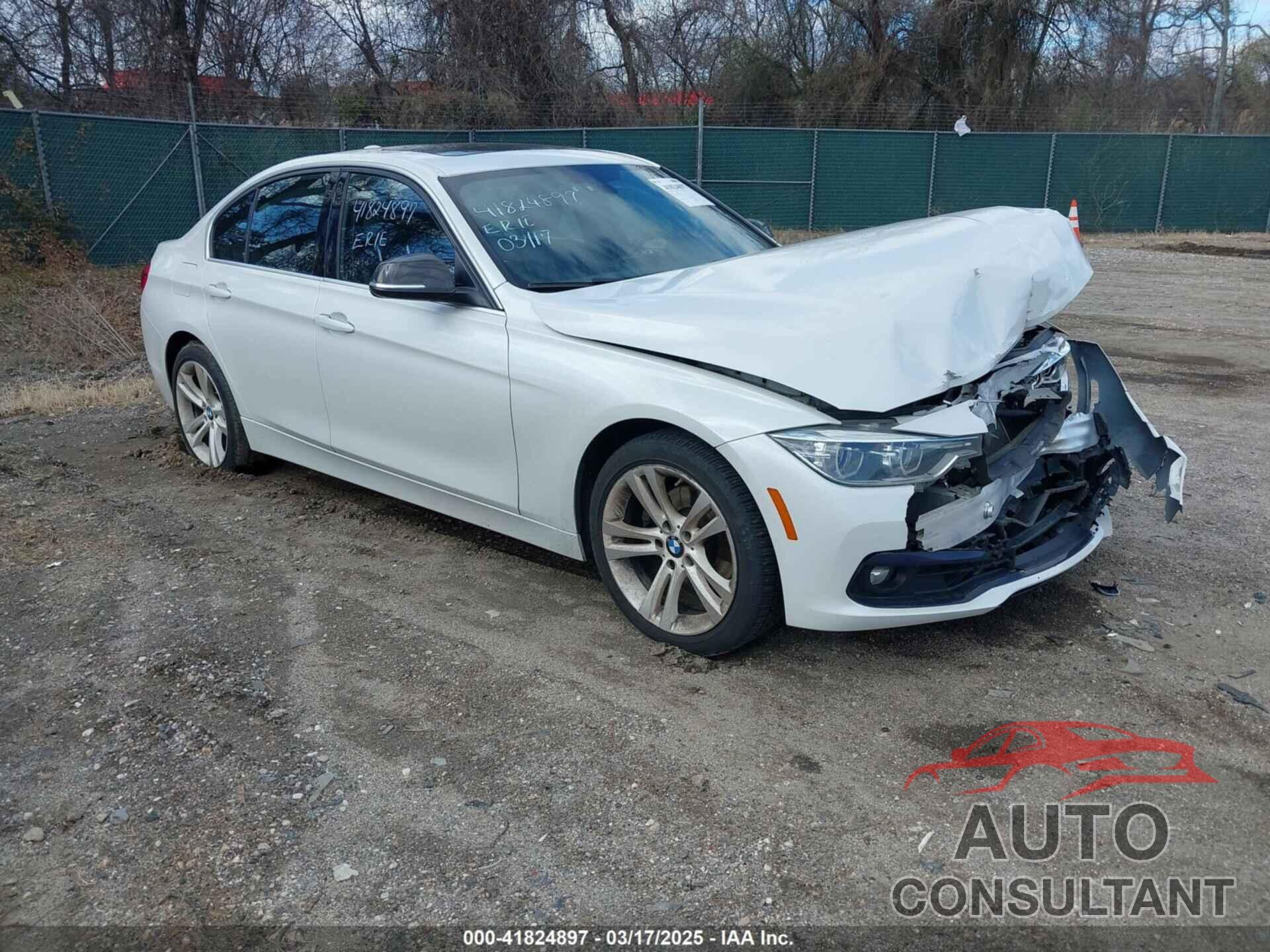 BMW 330I 2017 - WBA8D9C58HA003699