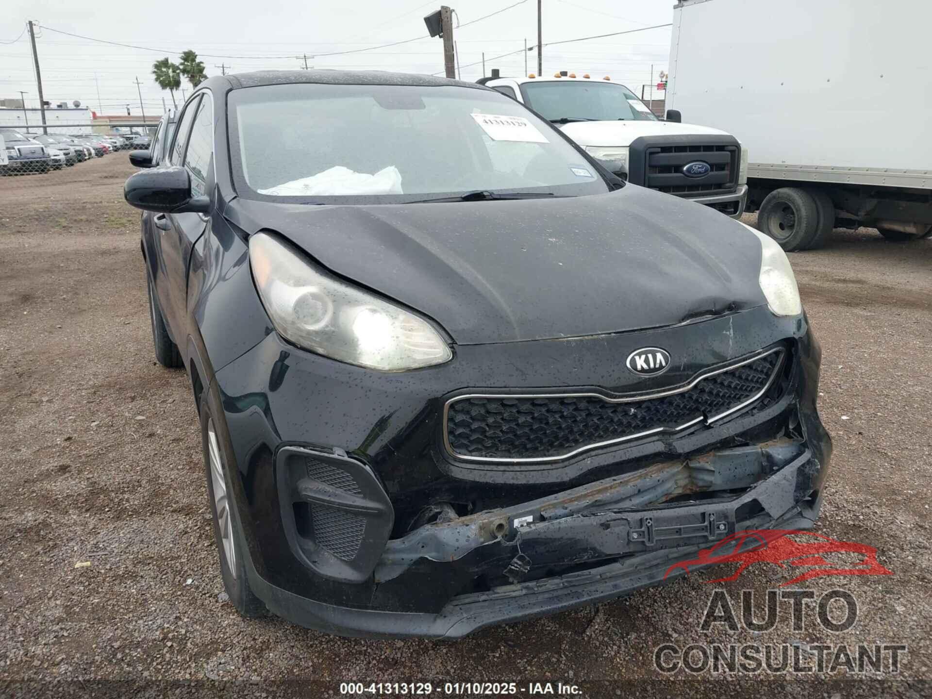 KIA SPORTAGE 2017 - KNDPM3AC9H7106236