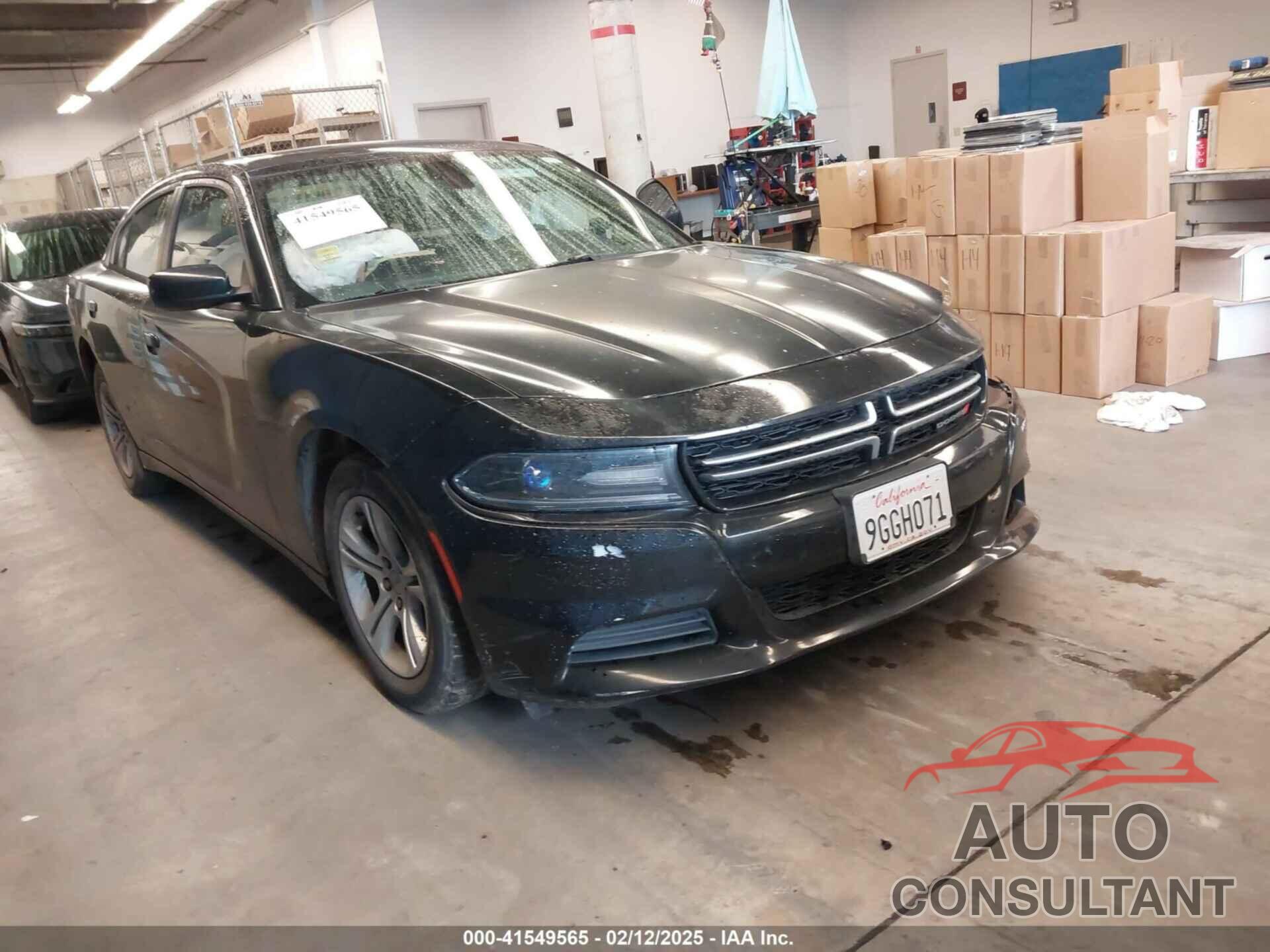 DODGE CHARGER 2016 - 2C3CDXBG5GH139894