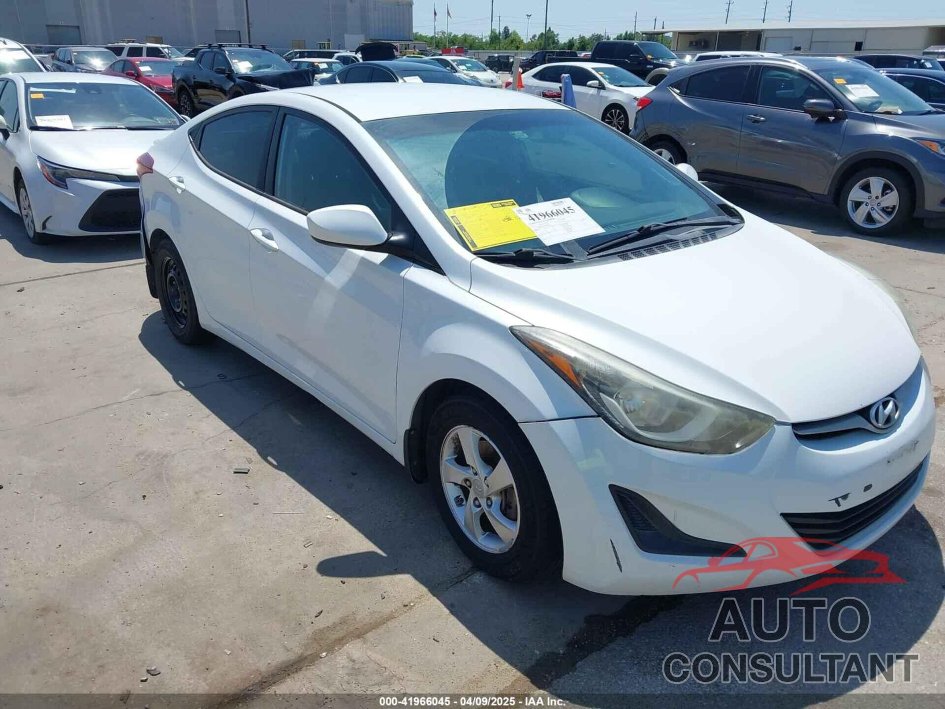 HYUNDAI ELANTRA 2015 - 5NPDH4AE2FH643201