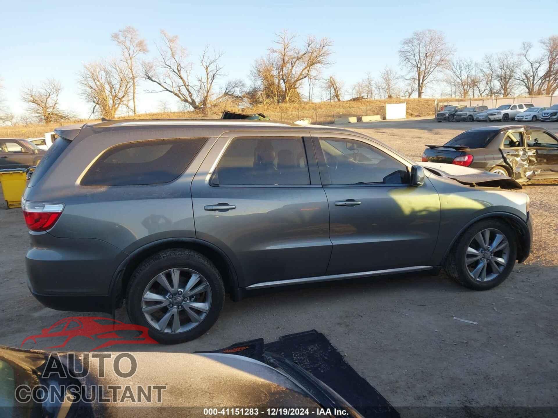 DODGE DURANGO 2012 - 1C4RDJDG9CC100562
