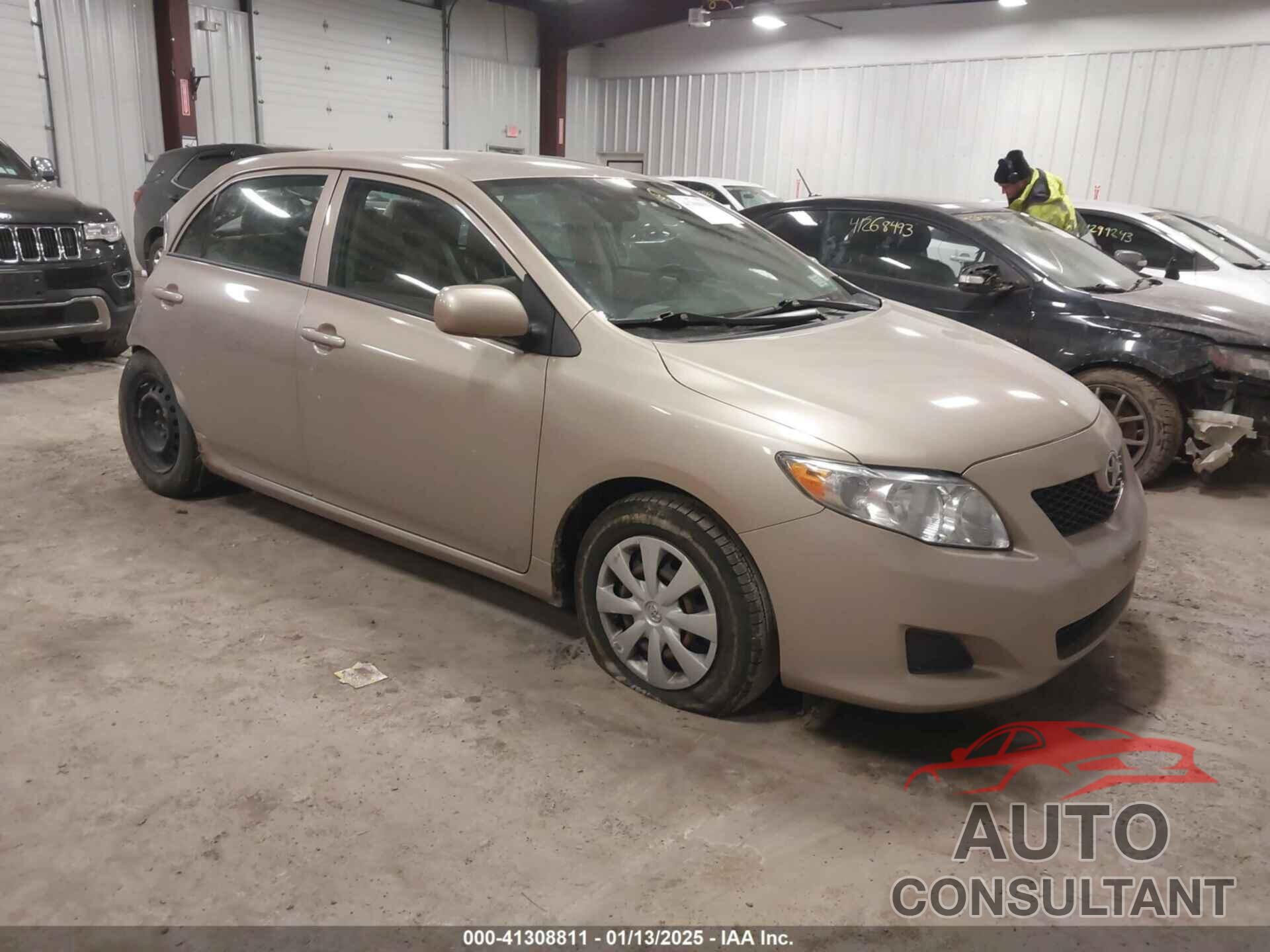 TOYOTA COROLLA 2009 - 2T1BU40E89C045187