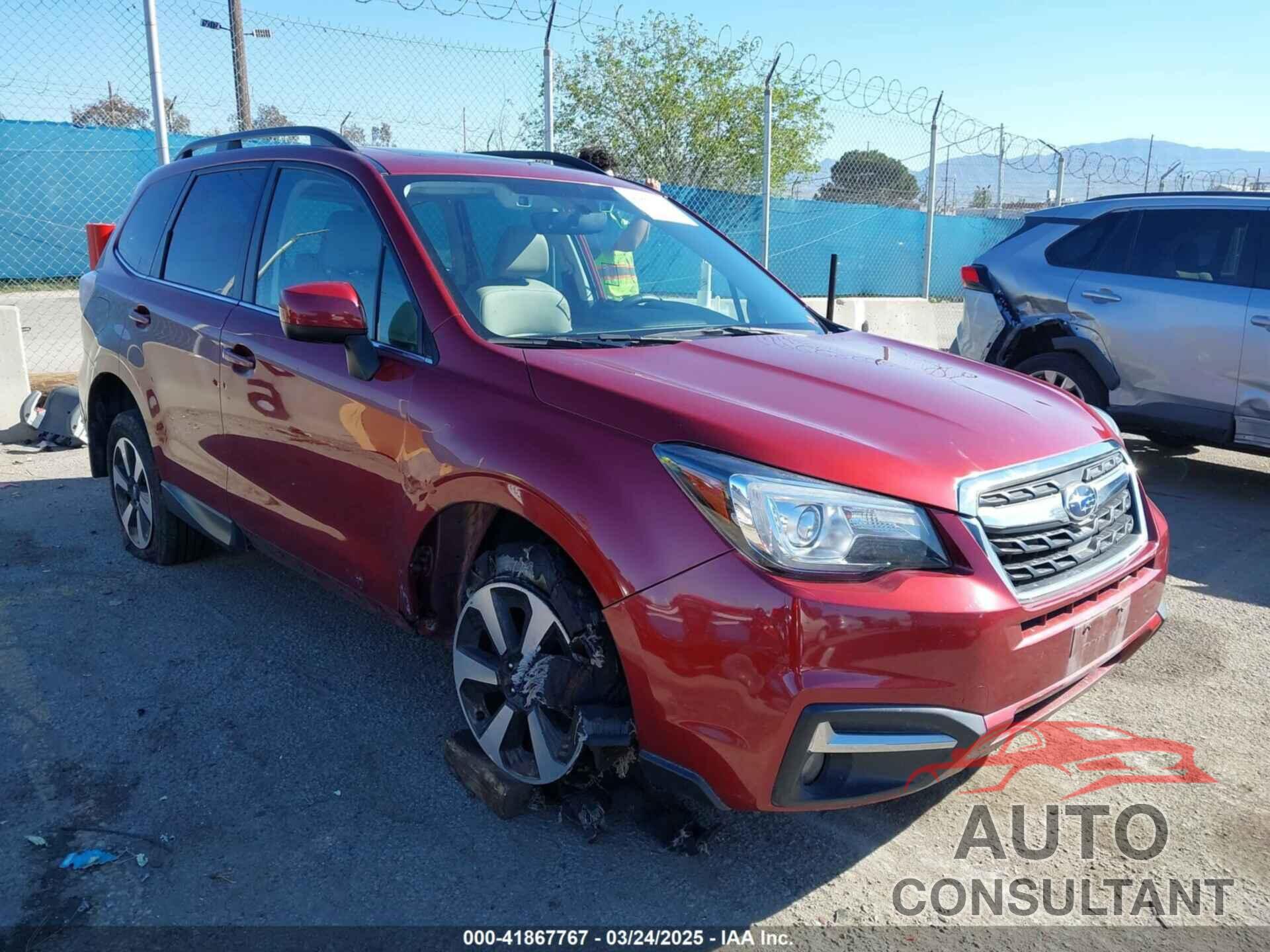 SUBARU FORESTER 2018 - JF2SJARC7JH521701