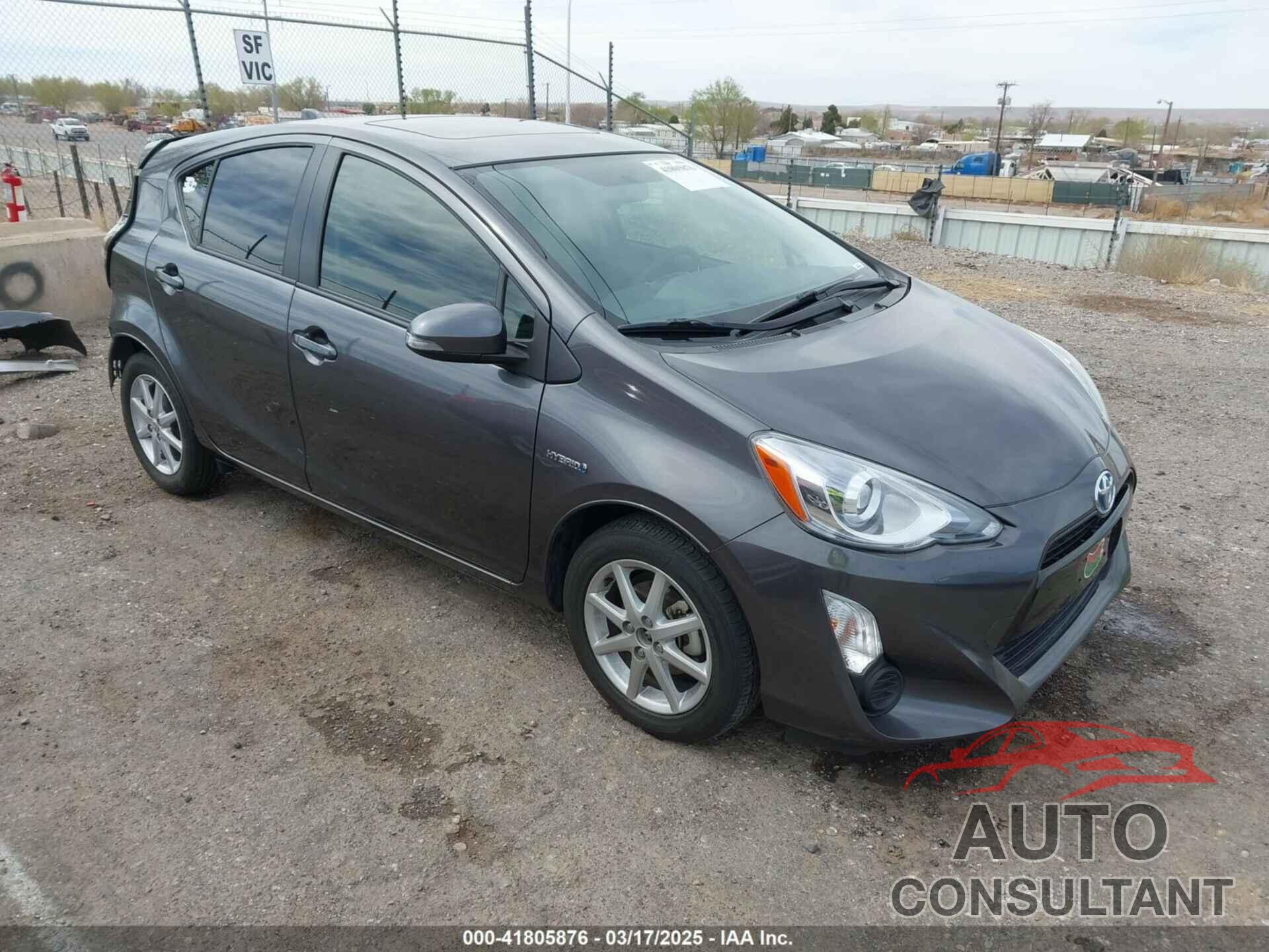 TOYOTA PRIUS C 2015 - JTDKDTB31F1111388