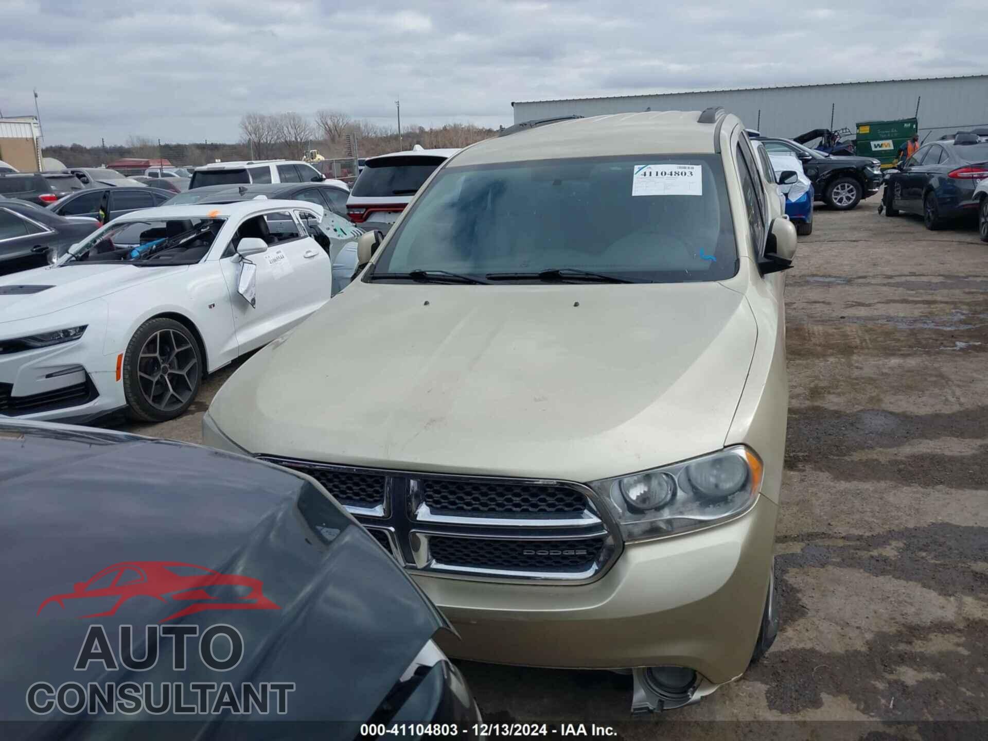 DODGE DURANGO 2011 - 1D4RD2GG2BC618368