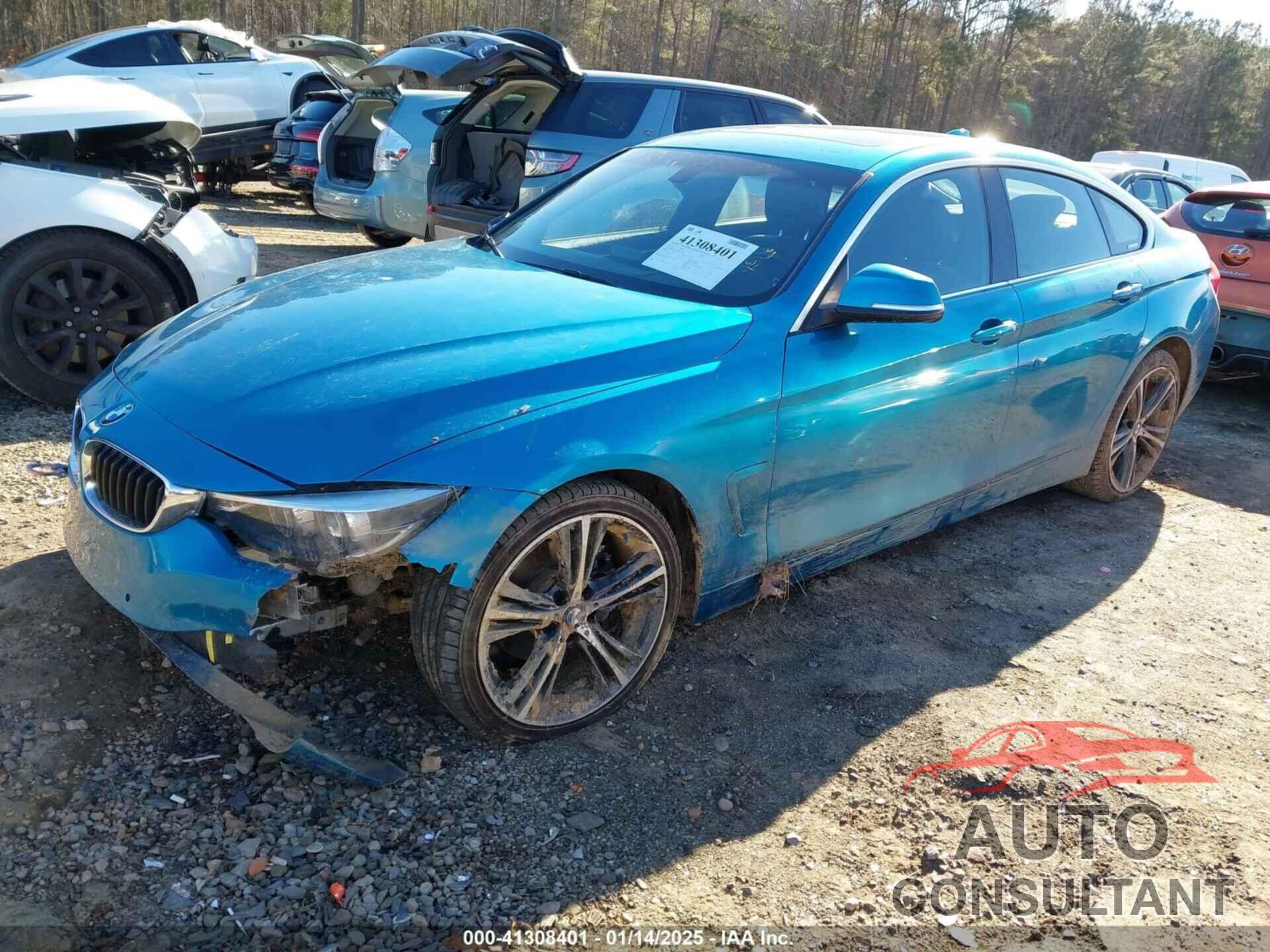 BMW 430I GRAN COUPE 2018 - WBA4J1C55JBG75800