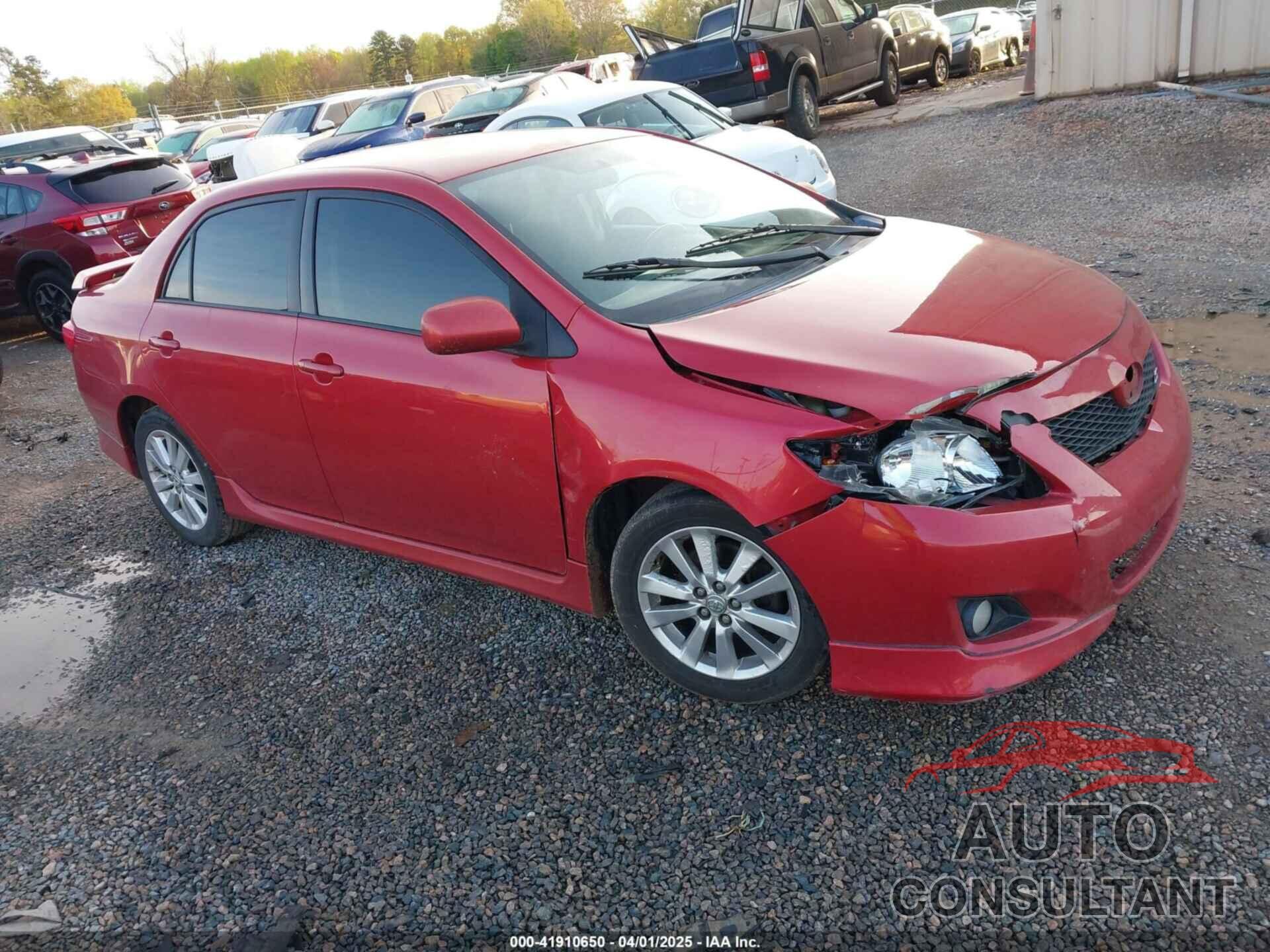 TOYOTA COROLLA 2010 - 1NXBU4EE0AZ242219