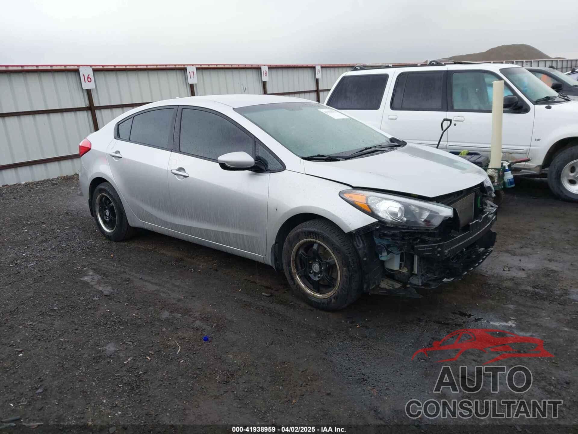 KIA FORTE 2014 - KNAFK4A6XE5164510