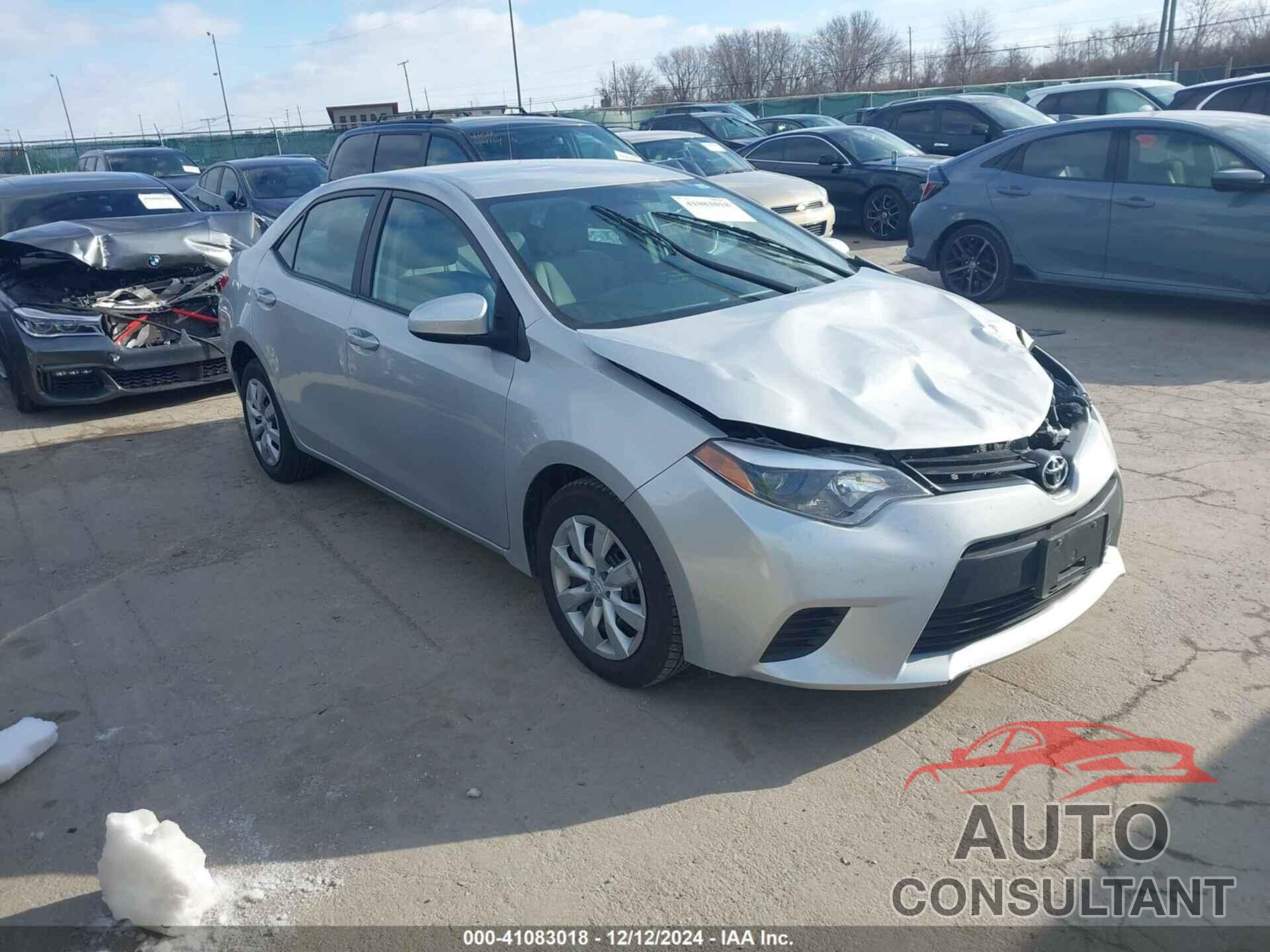 TOYOTA COROLLA 2014 - 2T1BURHE6EC196024