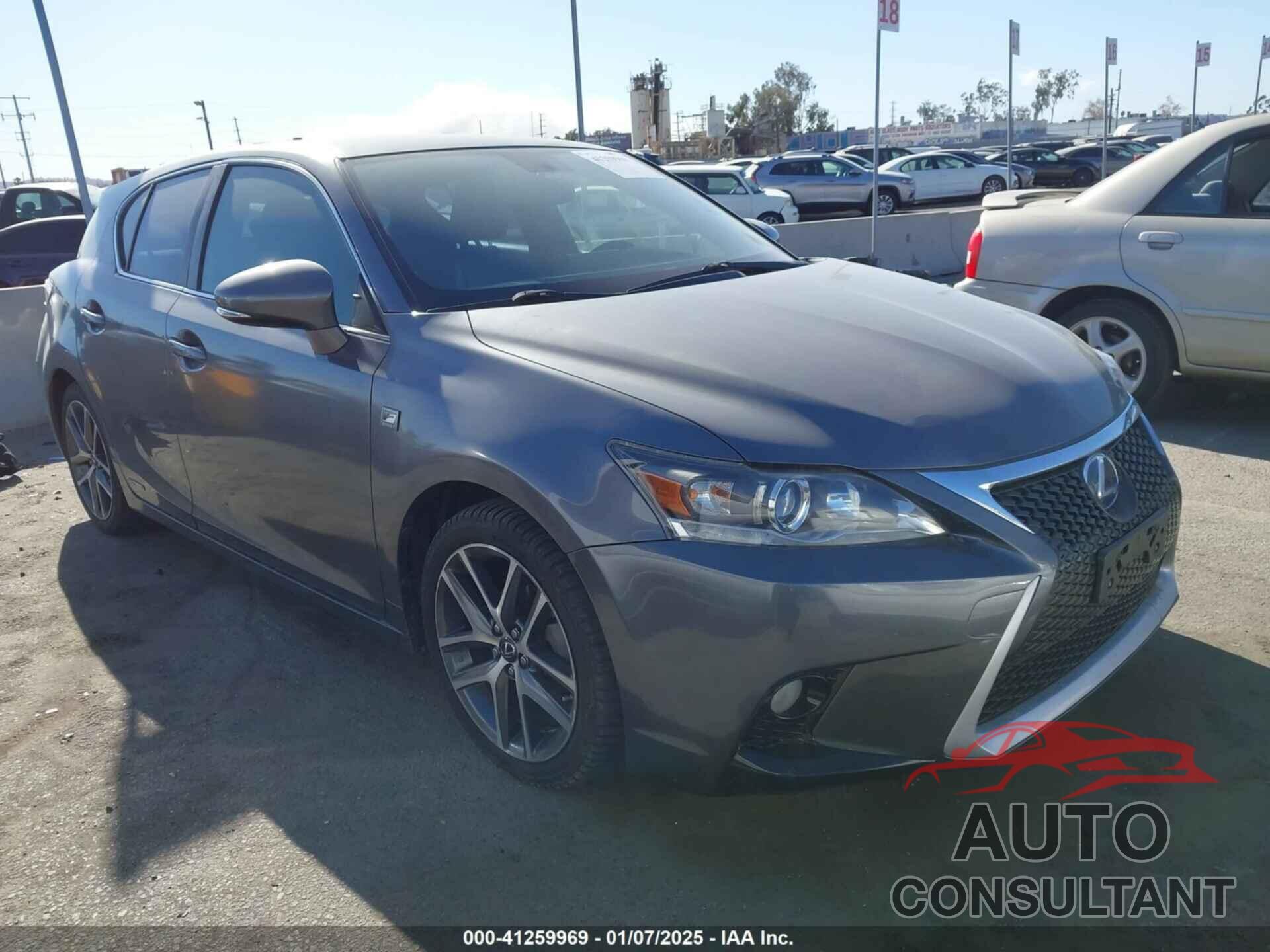 LEXUS CT 200H 2015 - JTHKD5BH7F2241188