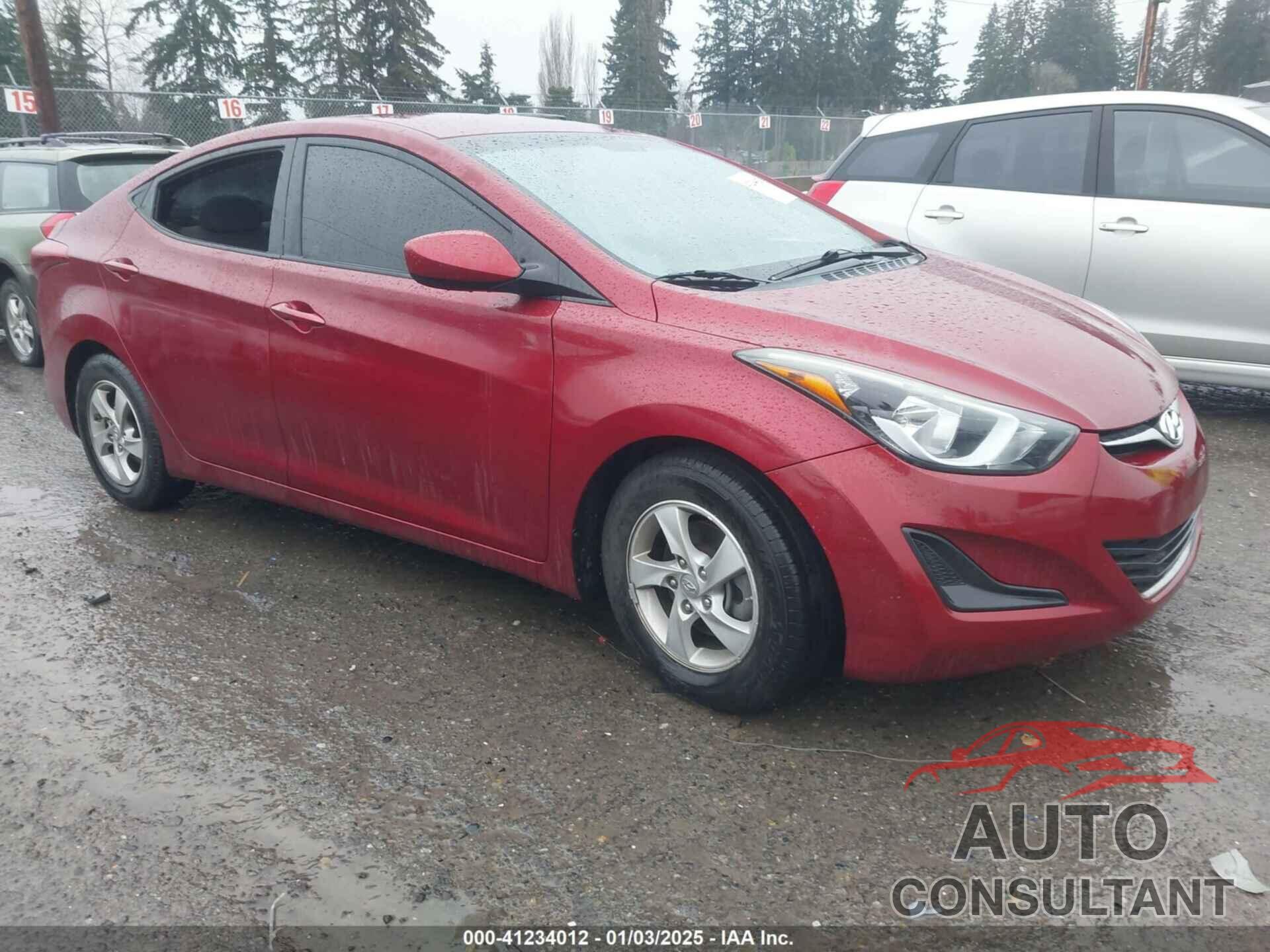 HYUNDAI ELANTRA 2015 - 5NPDH4AEXFH566058