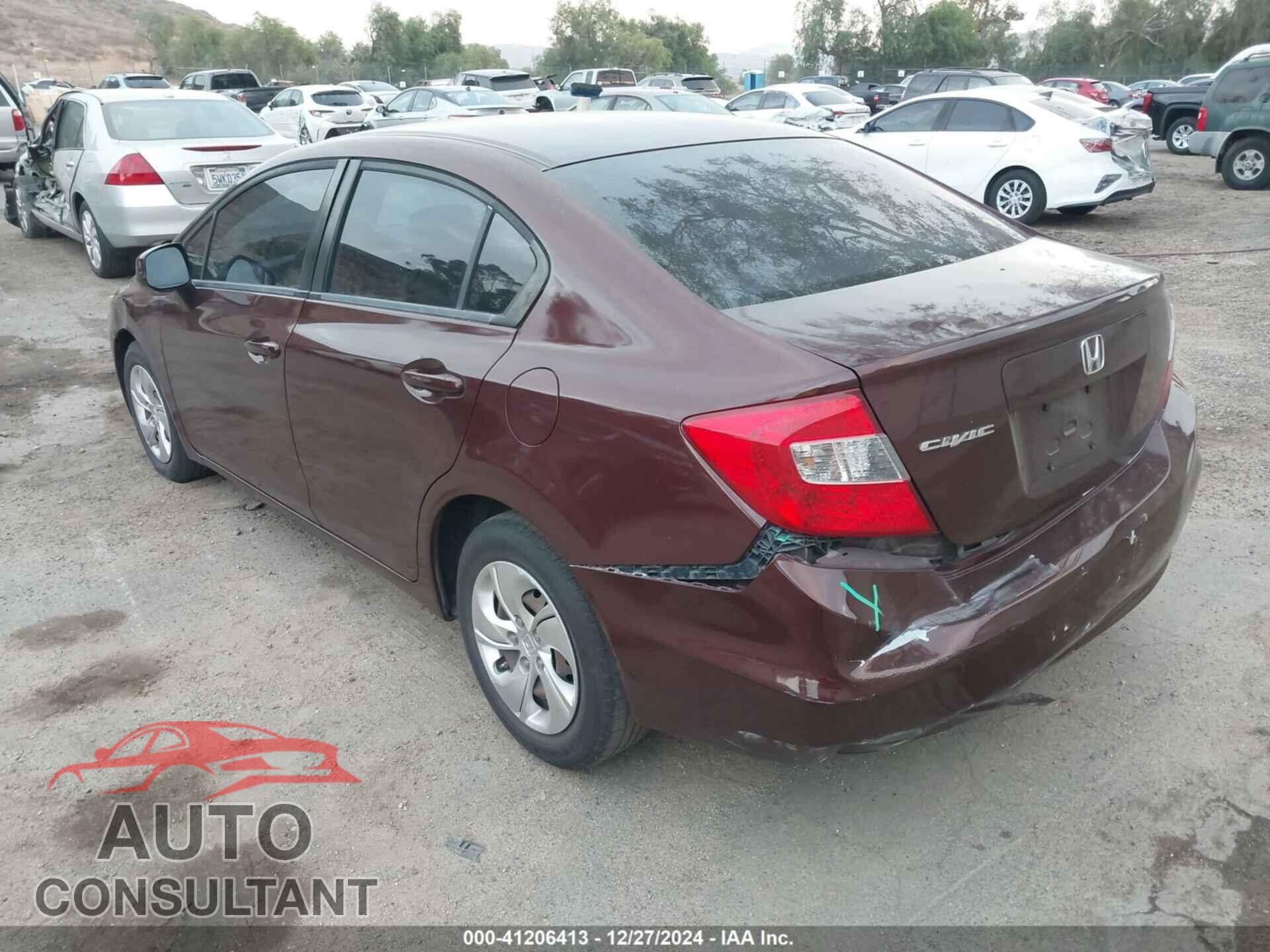 HONDA CIVIC SDN 2012 - JHMFB2F50CS005497